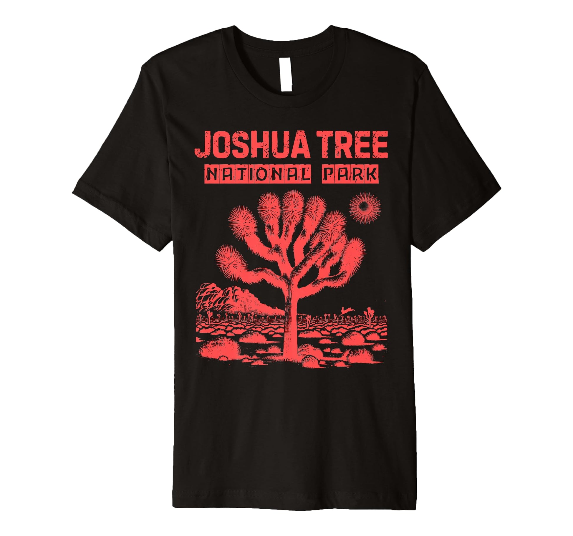 Joshua Tree National Park T-Shirt - Custom Art Print Men Women - T-Shirt, Sweatshirt, Hoodie