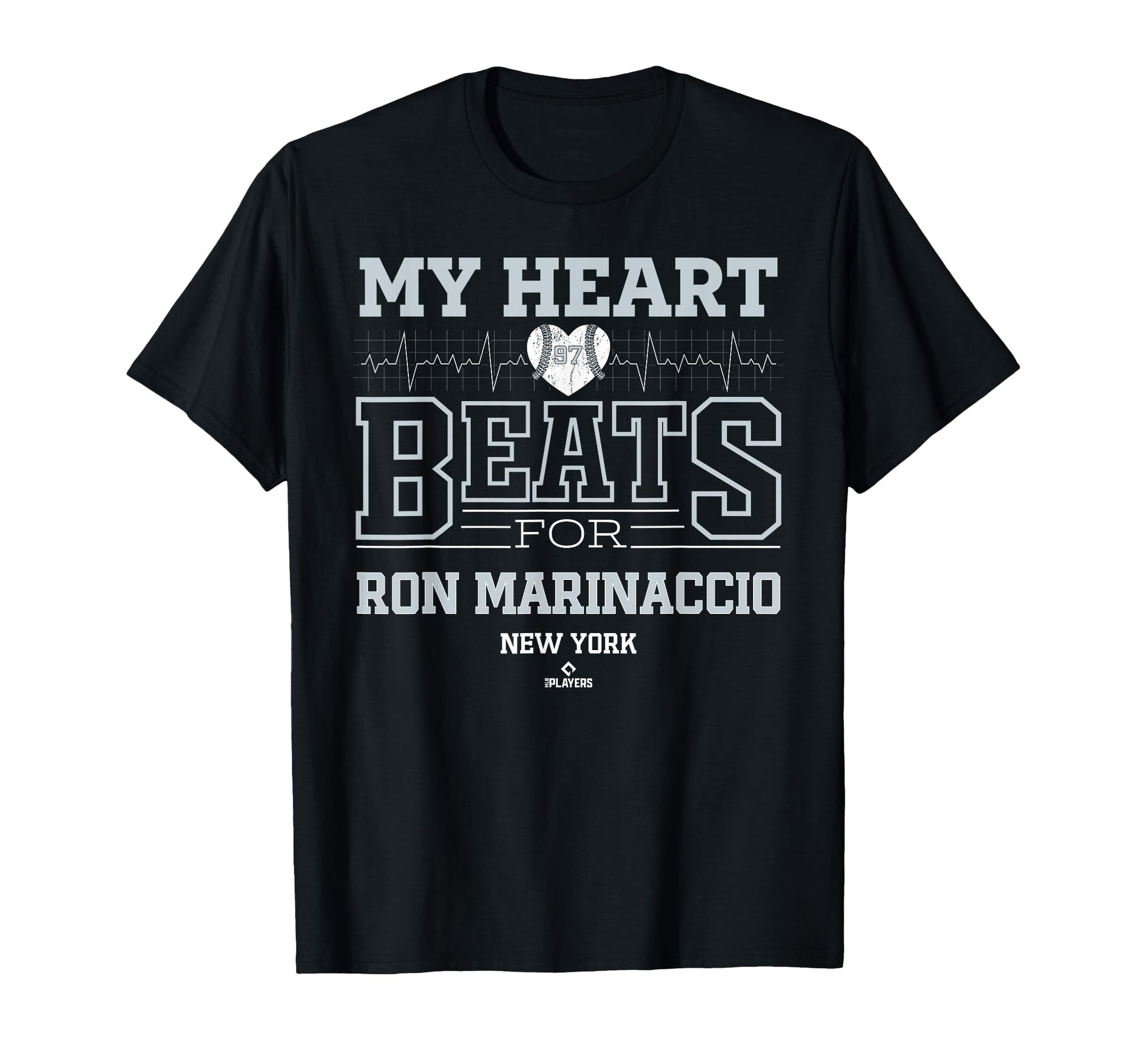 My Heart Beats Ron Marinaccio New T-Shirt - Streetwear Style for Adults - T-Shirt, Sweatshirt, Hoodie