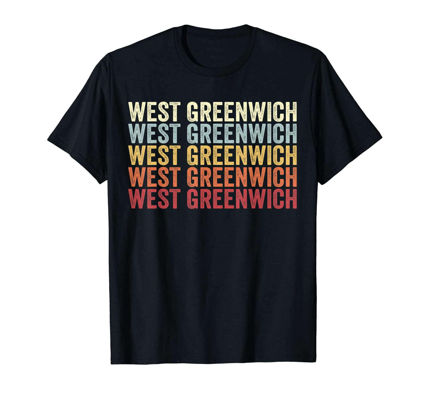 West Greenwich Rhode Island West T-Shirt - Minimalist Print Unisex - T-Shirt, Sweatshirt, Hoodie