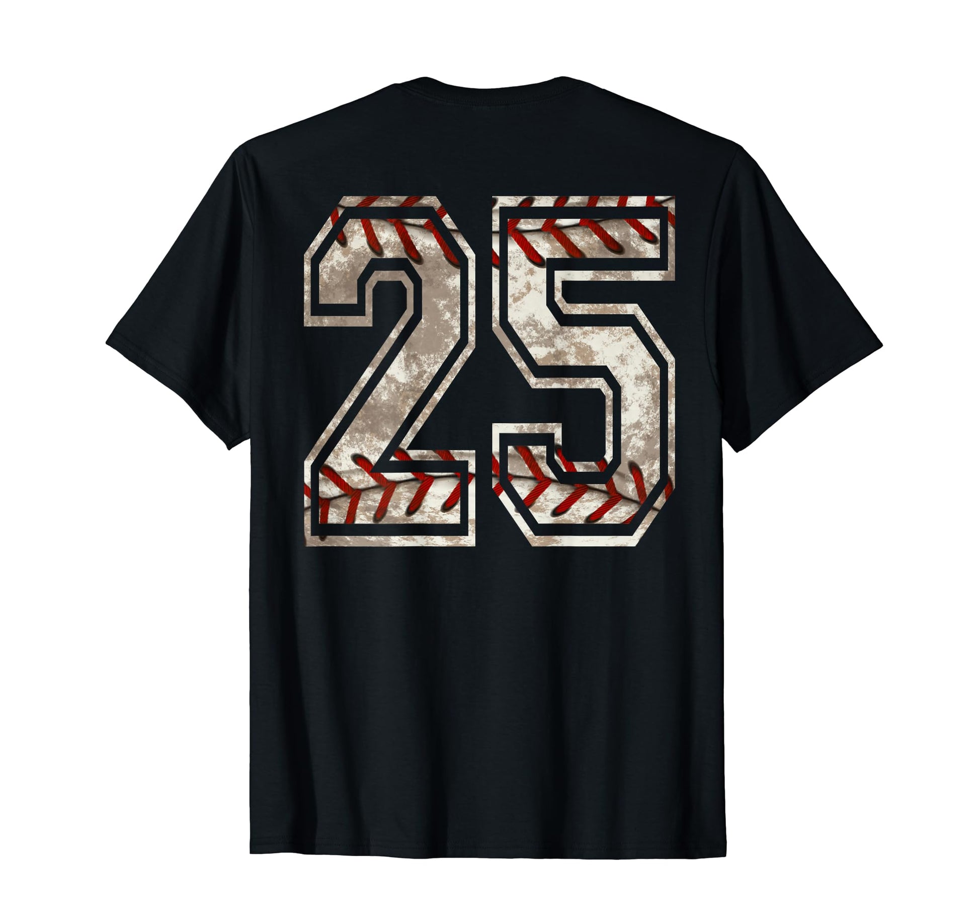 Baseball Jersey Number 25 T-Shirt - Casual Everyday Wear Men Women - T-Shirt, Sweatshirt, Hoodie