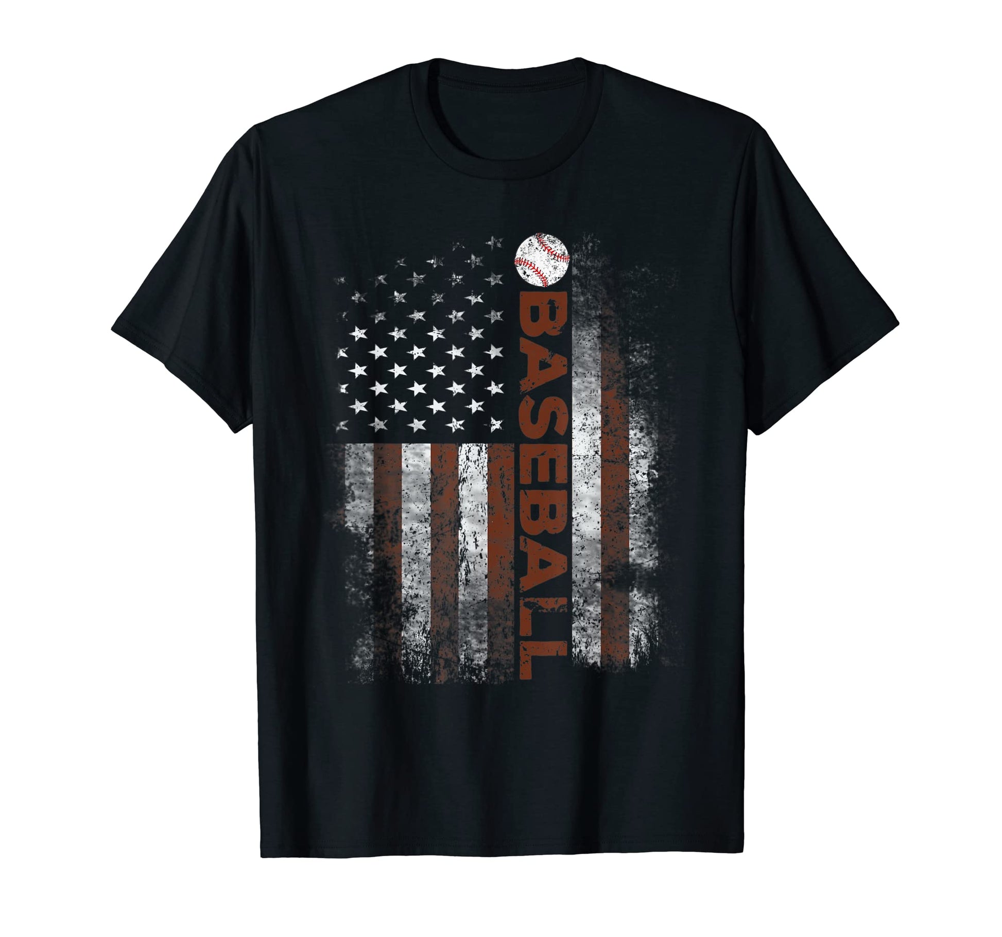 American Flag Baseball Team Gift T-Shirt - Streetwear Style Men Women - T-Shirt, Sweatshirt, Hoodie