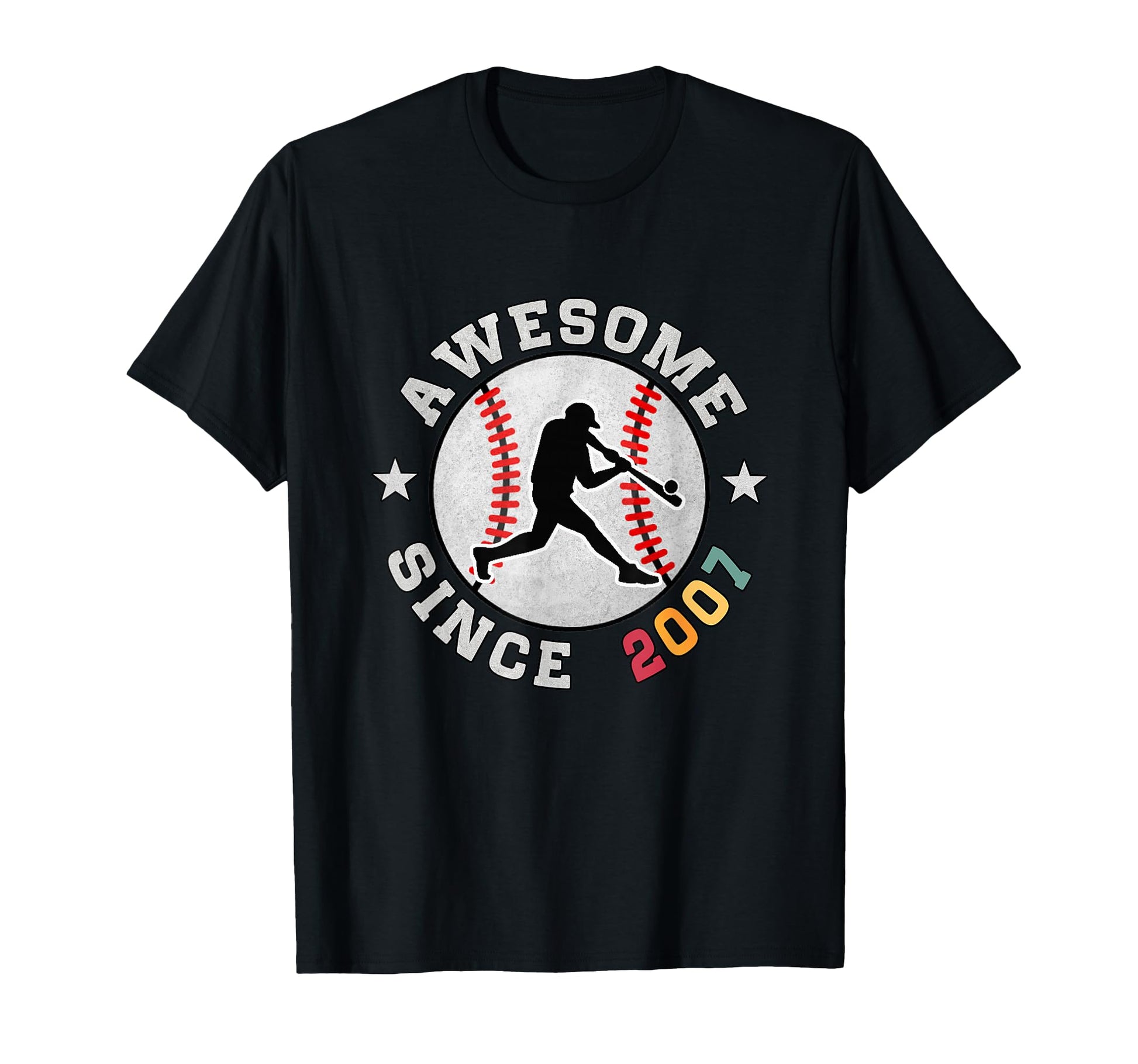 Birthday Baseball Lover Gift 19 T-Shirt - Aesthetic Graphic for Adults - T-Shirt, Sweatshirt, Hoodie