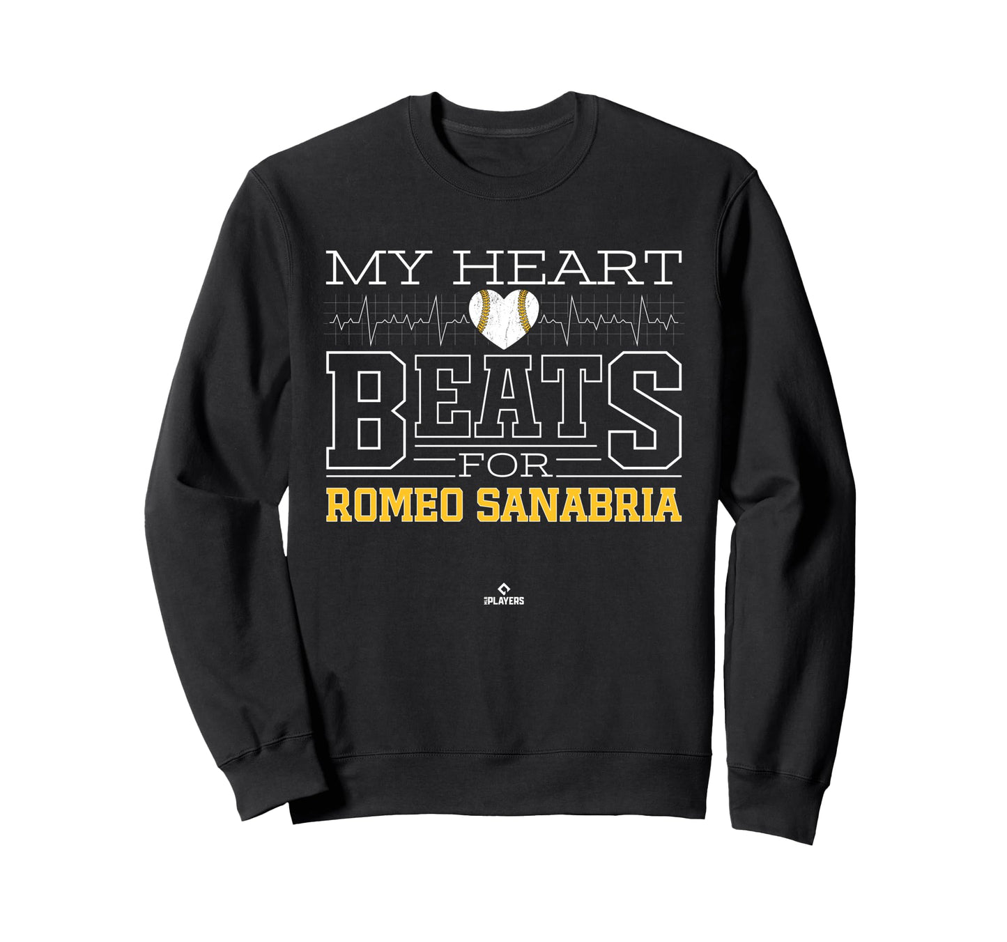 My Heart Beats Romeo Sanabria Sweatshirt - Aesthetic Graphic Unisex - T-Shirt, Sweatshirt, Hoodie