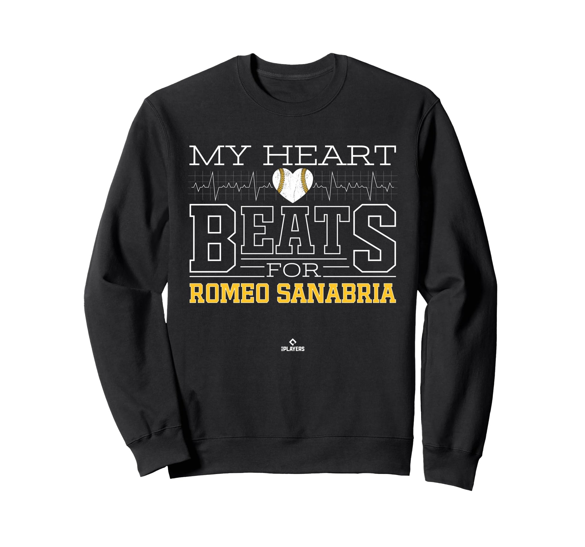 My Heart Beats Romeo Sanabria Sweatshirt - Aesthetic Graphic Unisex - T-Shirt, Sweatshirt, Hoodie