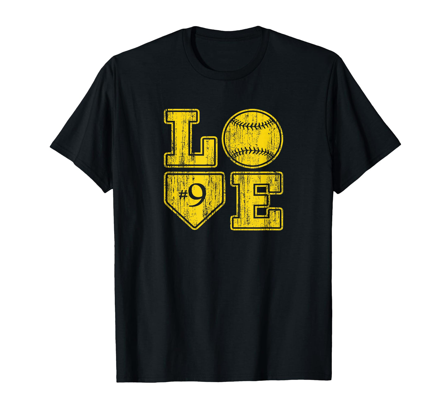 Love Baseball Softball Mom Distressed T-Shirt - Unique Graphic Men Women - T-Shirt, Sweatshirt, Hoodie
