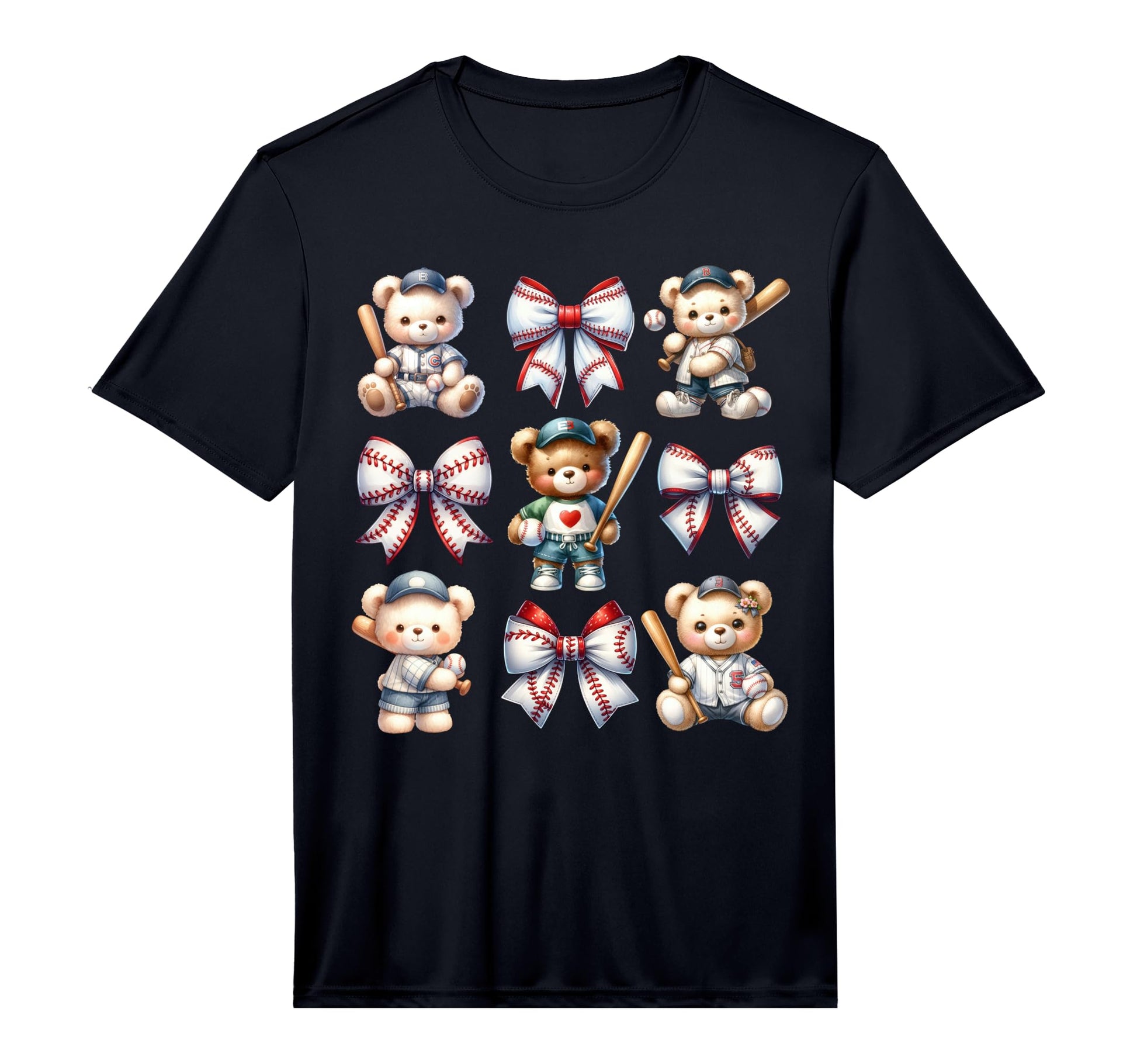 Coquette Teddy Bear Soft Aesthetic Bow T-Shirt - Trendy Graphic Unisex - T-Shirt, Sweatshirt, Hoodie