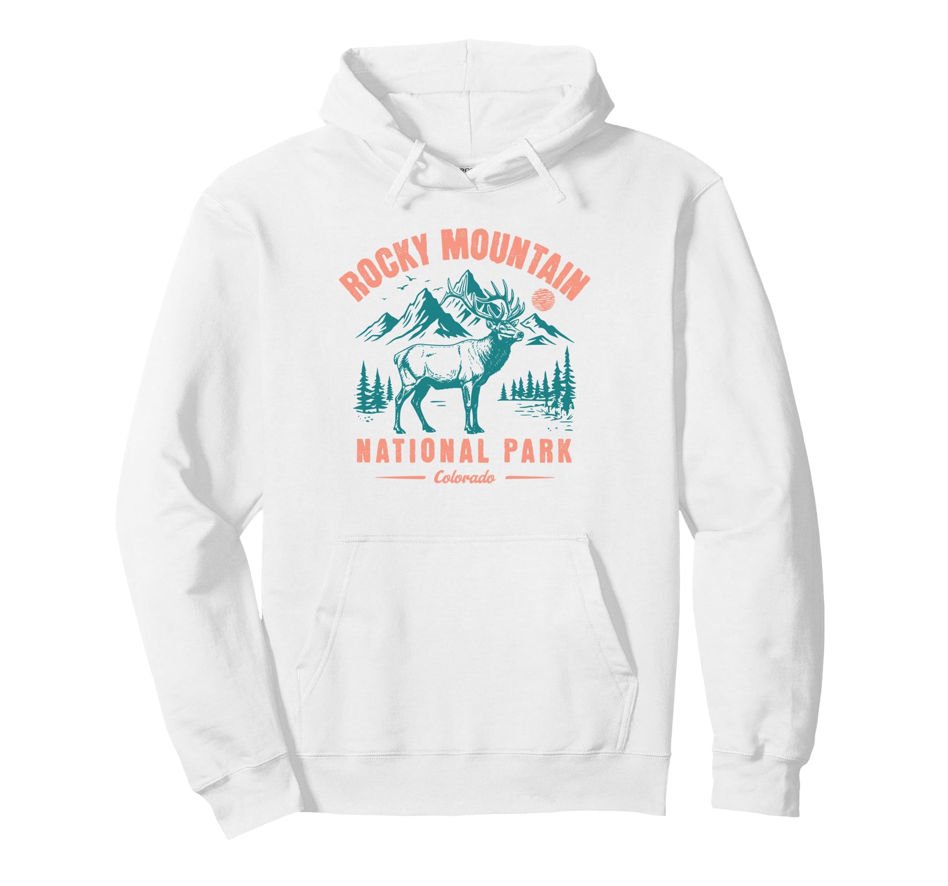 Rocky Mountain National Park Colorado Hoodie - Streetwear Style Men Women - T-Shirt, Sweatshirt, Hoodie