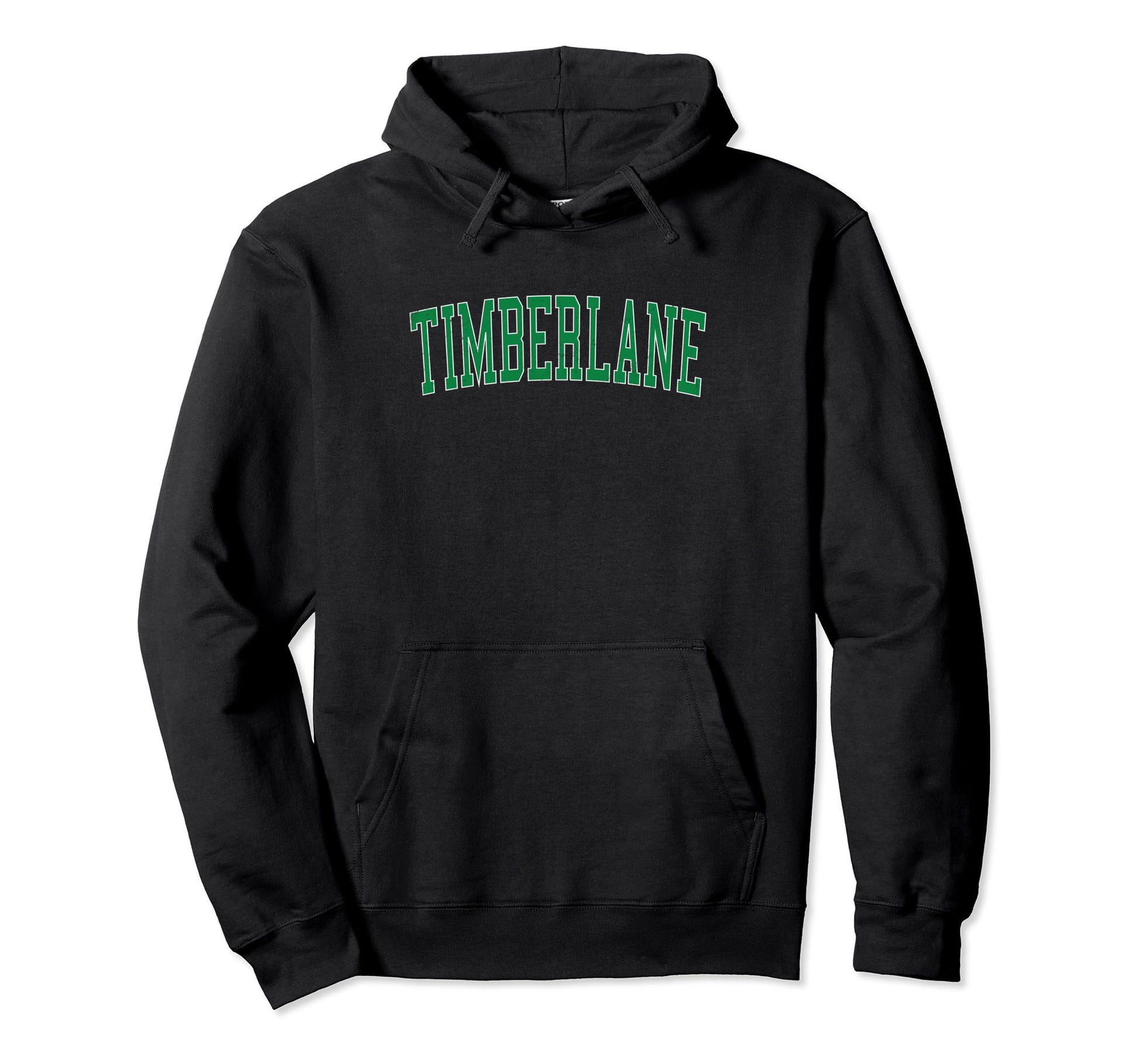 Timberlane La Distressed Green Varsity Hoodie - Graphic Print Unisex - T-Shirt, Sweatshirt, Hoodie