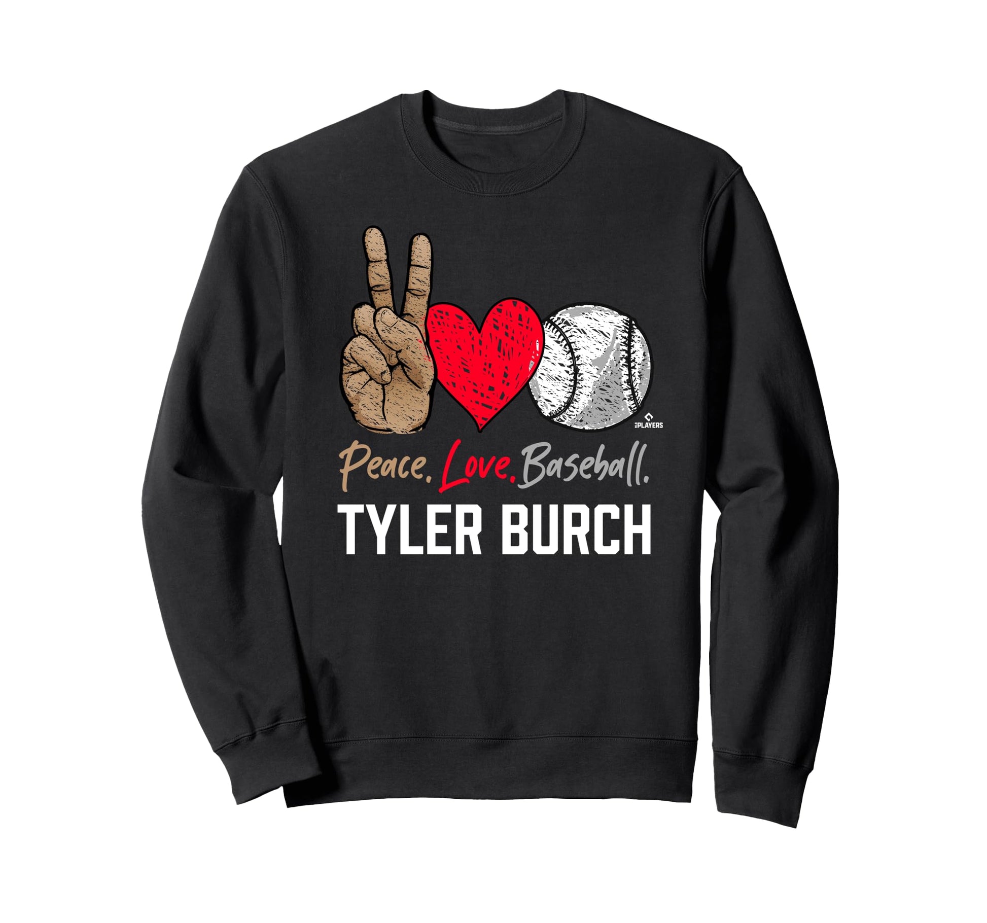 Peace Love Tyler Burch Prospect Sweatshirt - Unique Graphic Unisex - T-Shirt, Sweatshirt, Hoodie