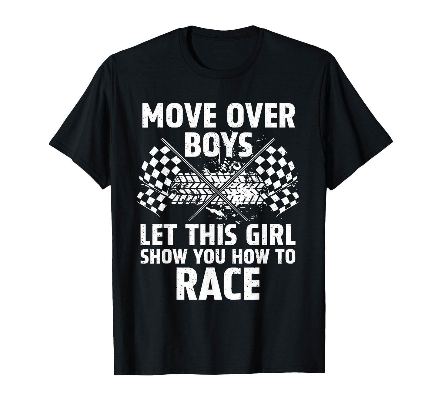 Womens Car Racing Art Black Small Short T-Shirt - Trendy Graphic Men Women - T-Shirt, Sweatshirt, Hoodie