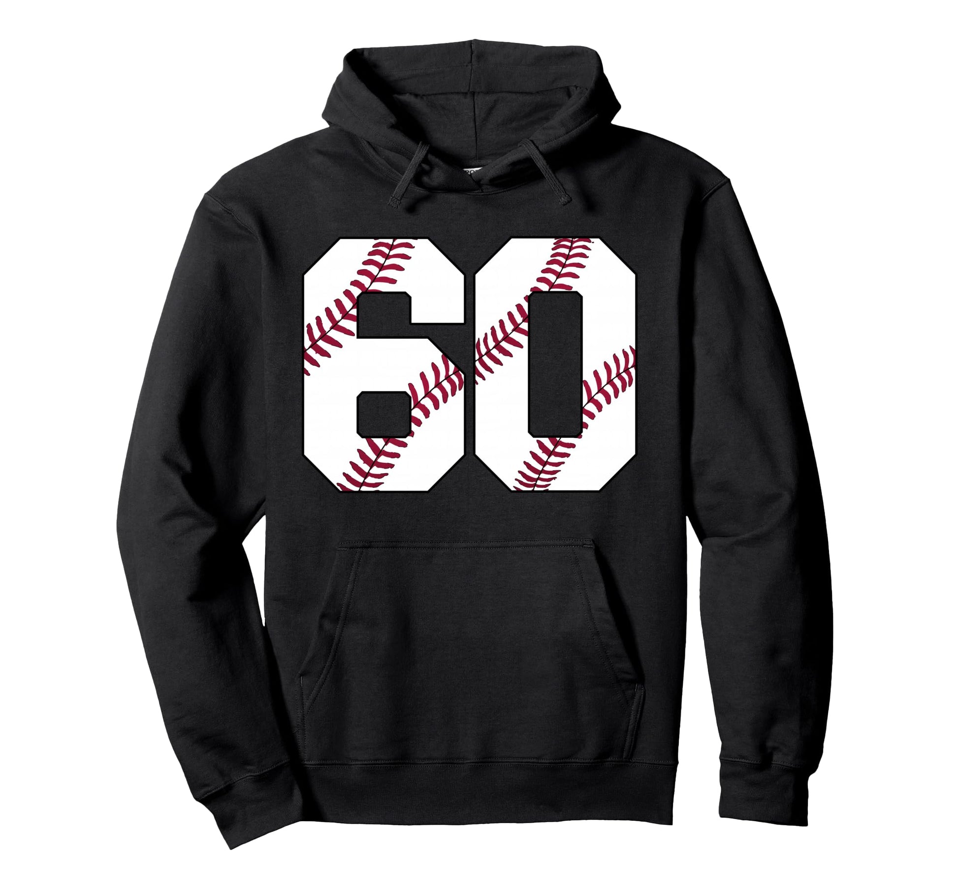 Baseball 1966 60Th Birthday 60 Years Hoodie - Novelty Apparel for Adults - T-Shirt, Sweatshirt, Hoodie