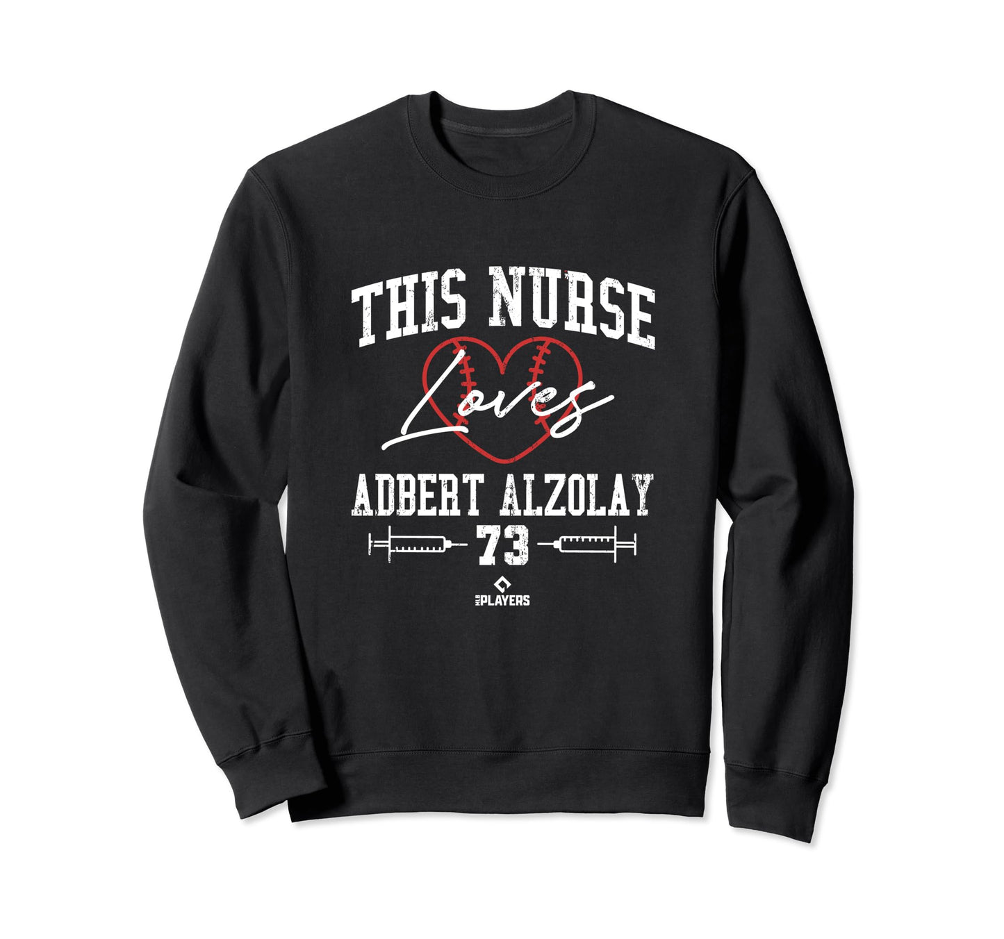 This Nurse Loves Adbert Alzolay Sweatshirt - Unique Graphic for Adults - T-Shirt, Sweatshirt, Hoodie