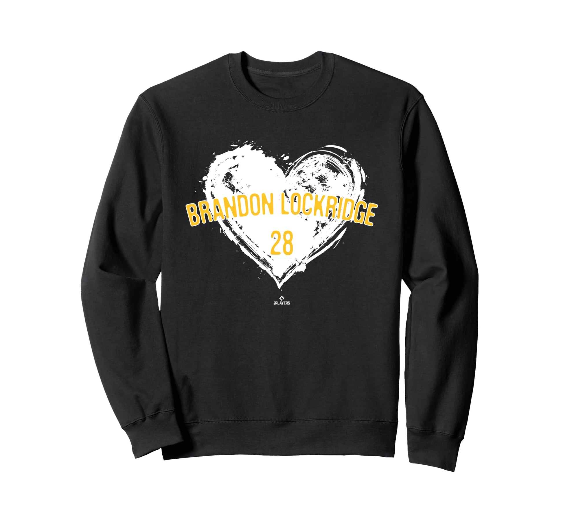 Distressed Heart Brandon Lockridge Sweatshirt - Minimalist Print Men Women - T-Shirt, Sweatshirt, Hoodie