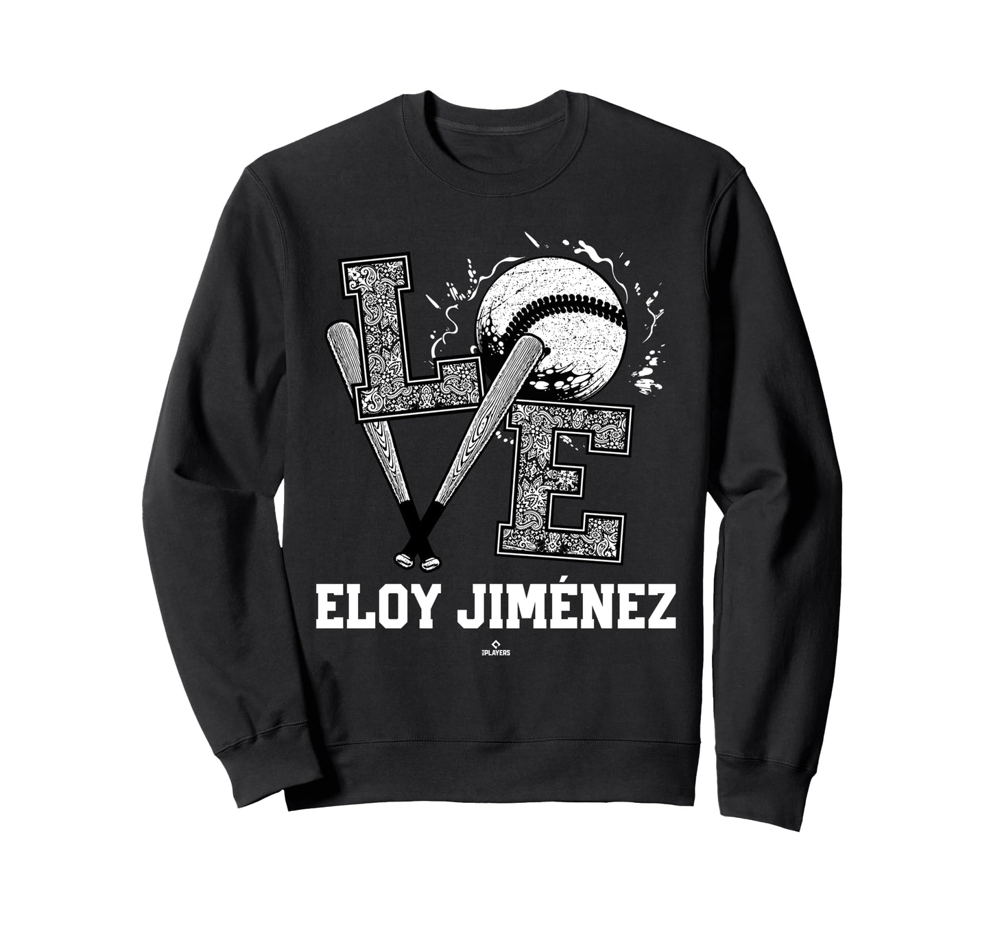 Distressed Baseball Love Eloy Jim Sweatshirt - Streetwear Style Men Women - T-Shirt, Sweatshirt, Hoodie