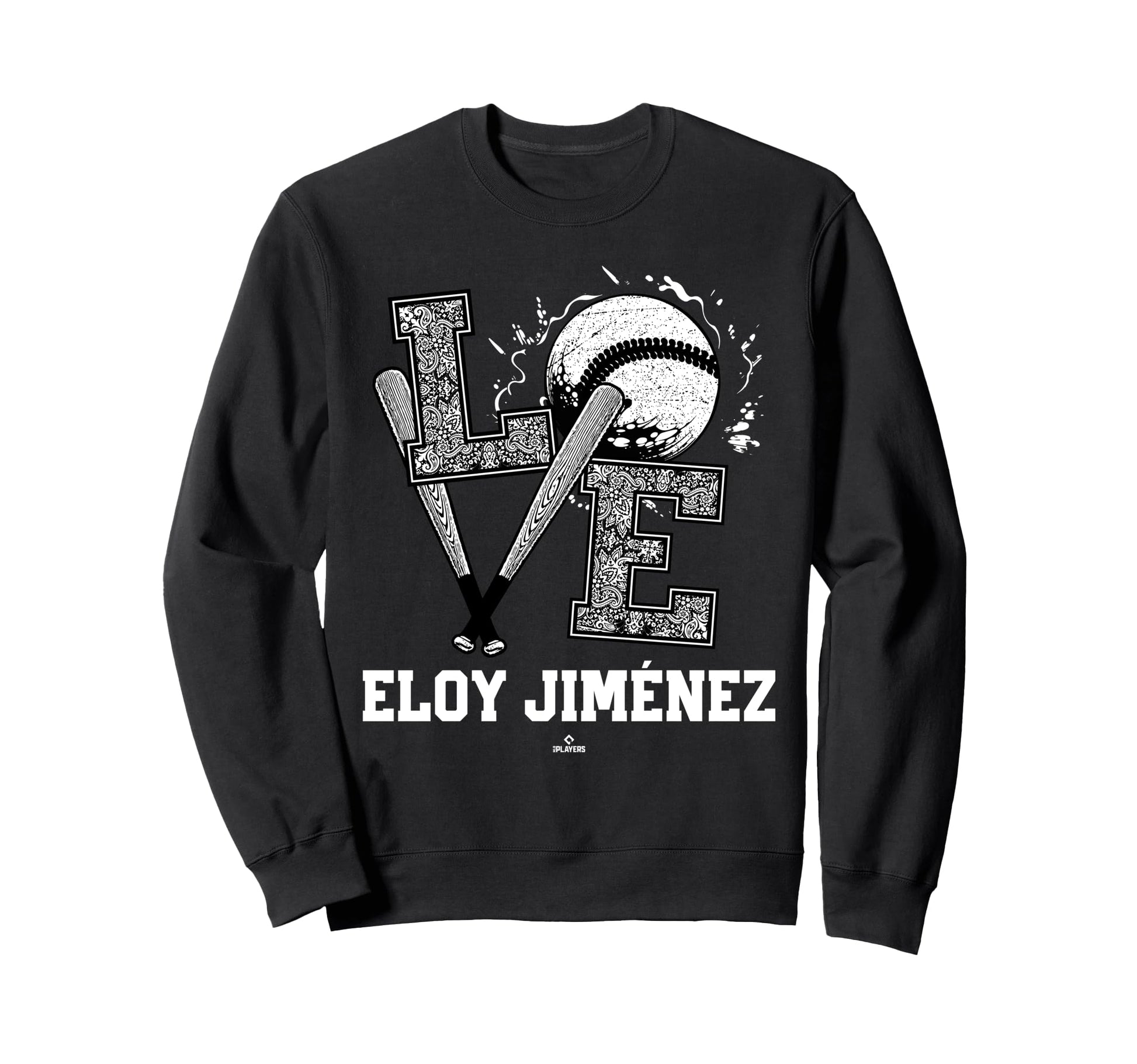 Distressed Baseball Love Eloy Jim Sweatshirt - Streetwear Style Men Women - T-Shirt, Sweatshirt, Hoodie