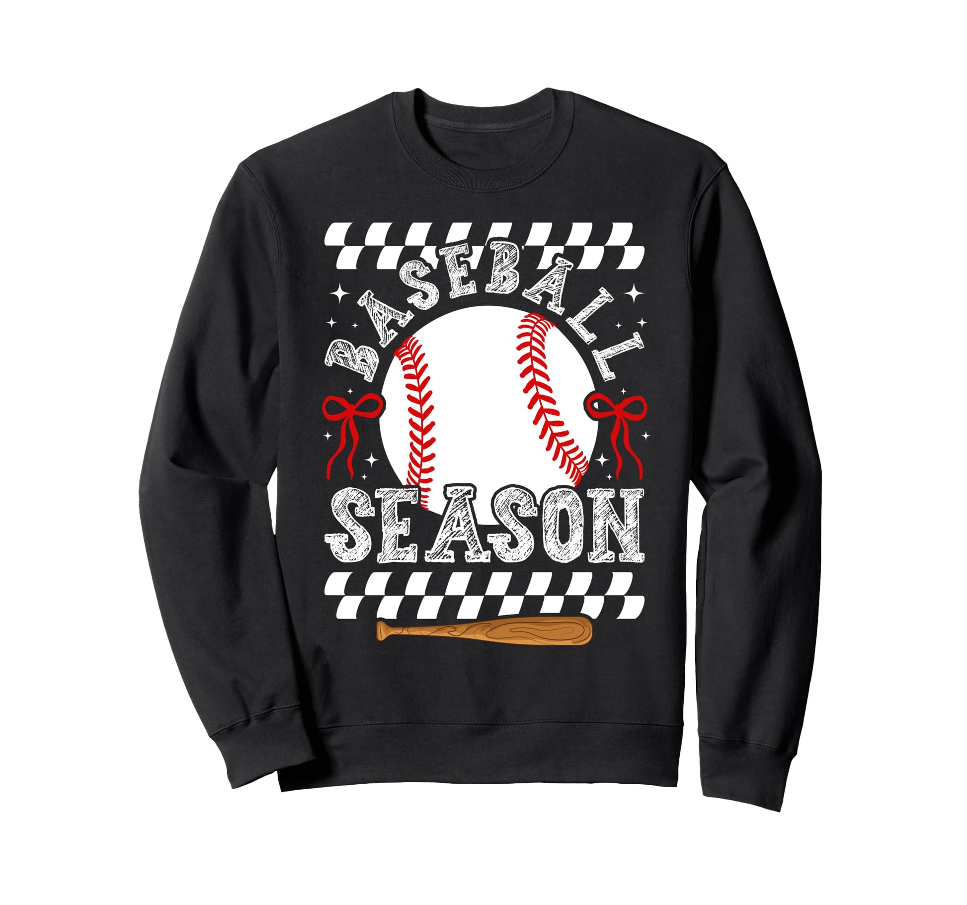 Baseball Season Baseball Game Day Sweatshirt - Graphic Print for Adults - T-Shirt, Sweatshirt, Hoodie