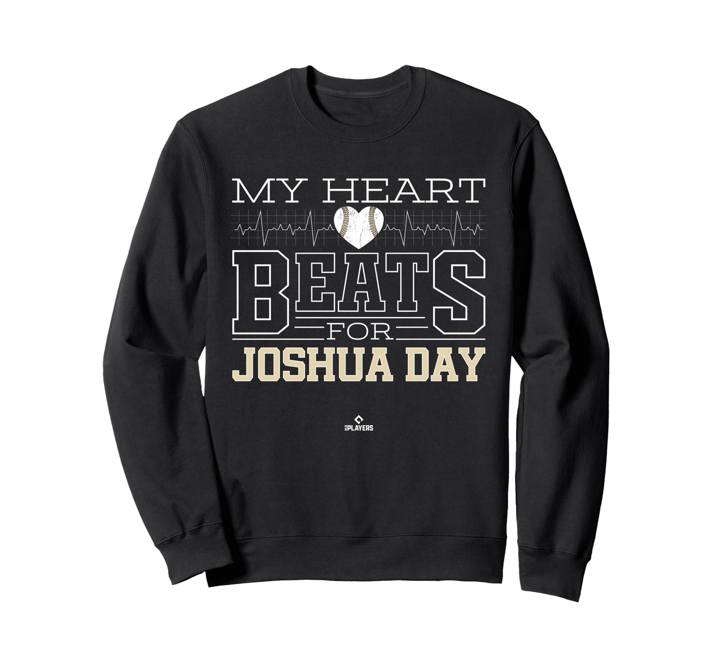My Heart Beats Joshua Day Prospect Sweatshirt - Novelty Apparel for Adults - T-Shirt, Sweatshirt, Hoodie