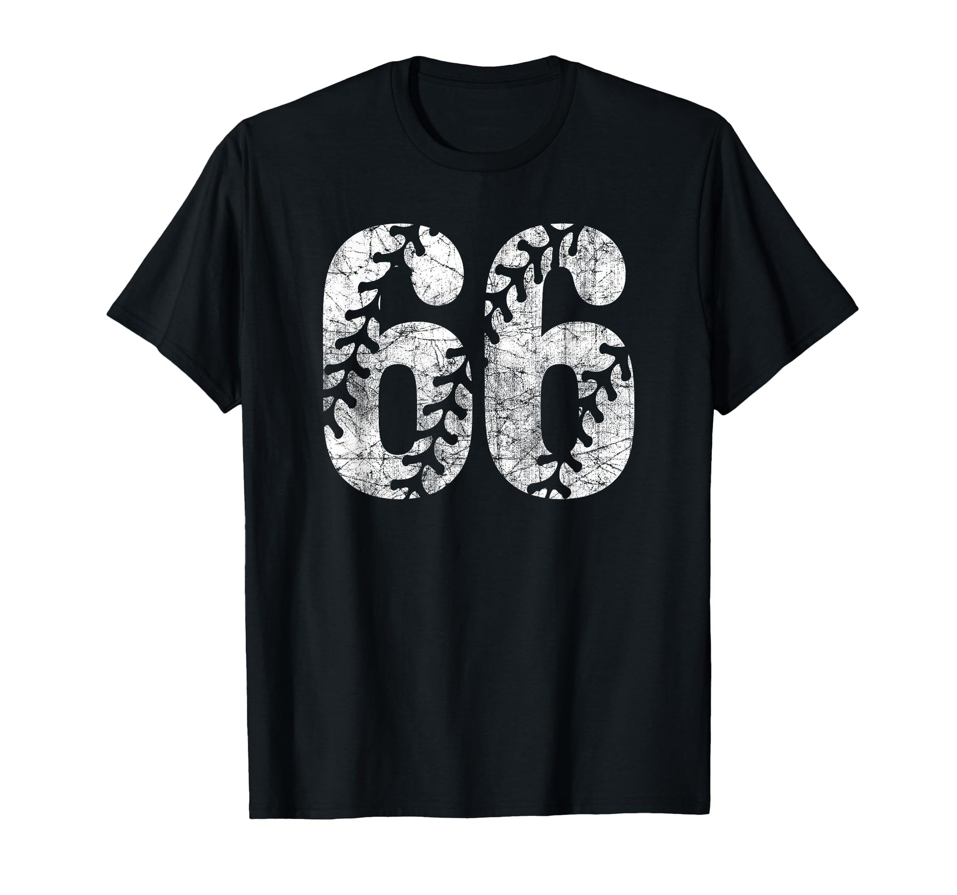 Baseball Softball Mom 66 Number 66 T-Shirt - Novelty Apparel Unisex - T-Shirt, Sweatshirt, Hoodie