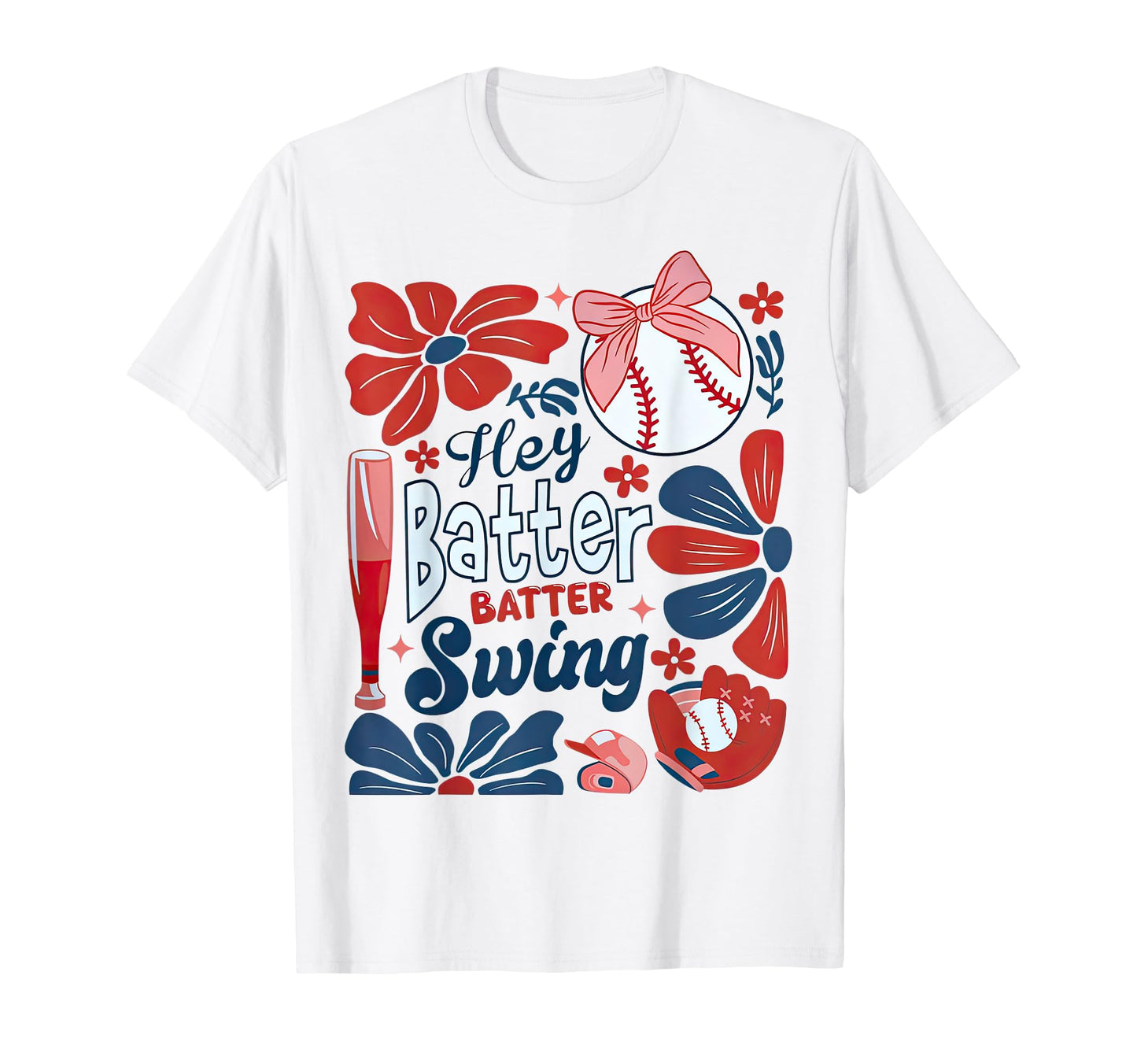 Boho Baseball Batter Batter Swing T-Shirt - Novelty Apparel Men Women - T-Shirt, Sweatshirt, Hoodie