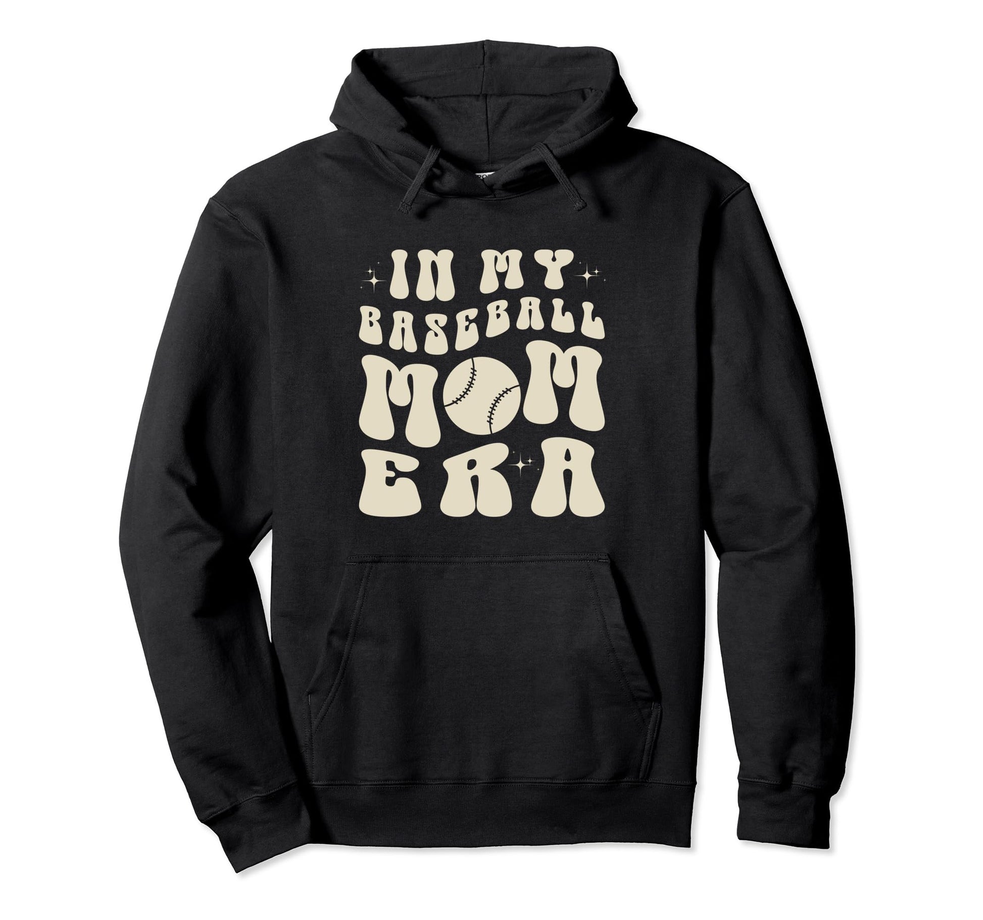 My Baseball Mom Era Hoodie - Casual Everyday Wear Unisex - T-Shirt, Sweatshirt, Hoodie