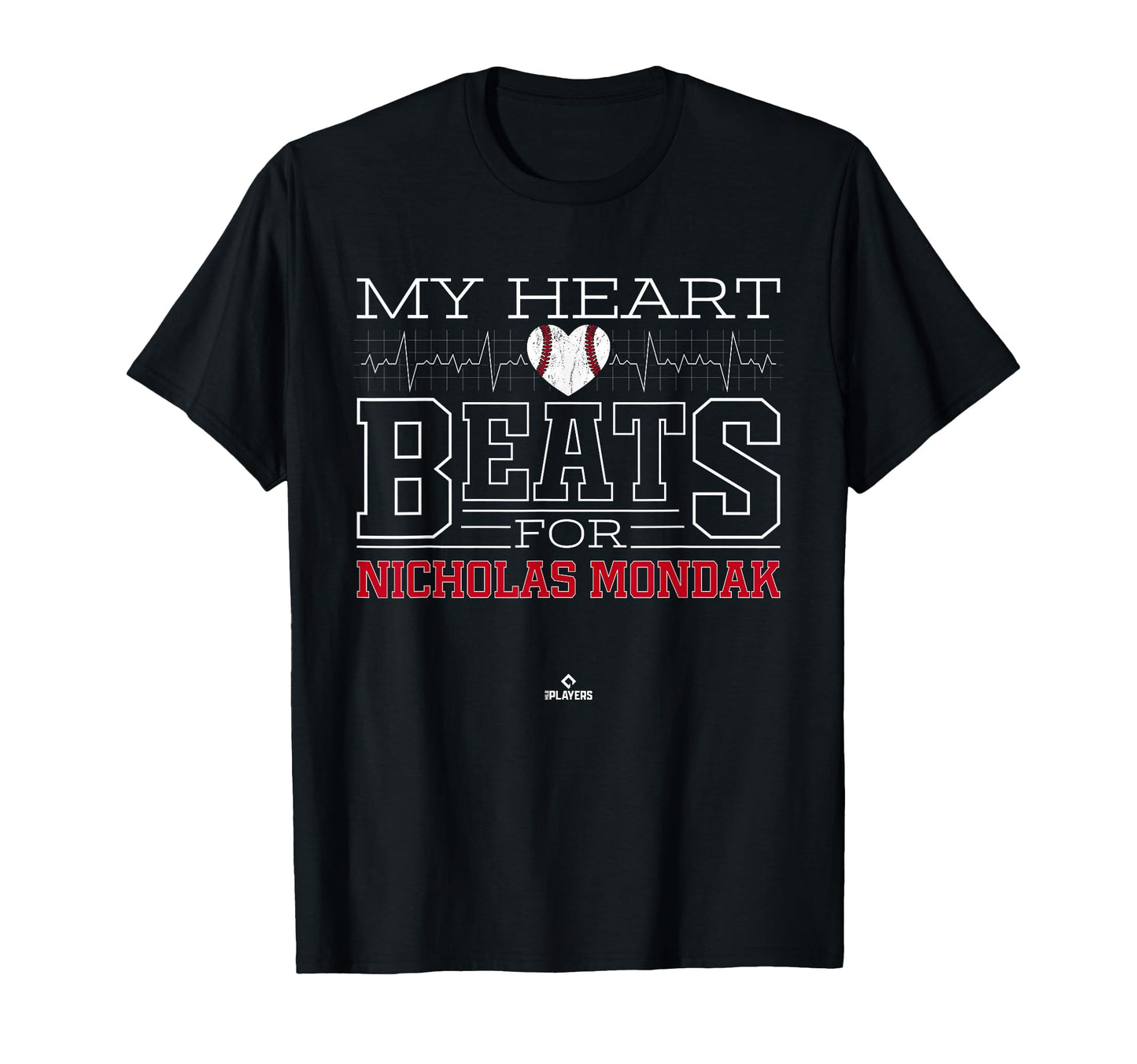 My Heart Beats Nicholas Mondak T-Shirt - Minimalist Print Men Women - T-Shirt, Sweatshirt, Hoodie