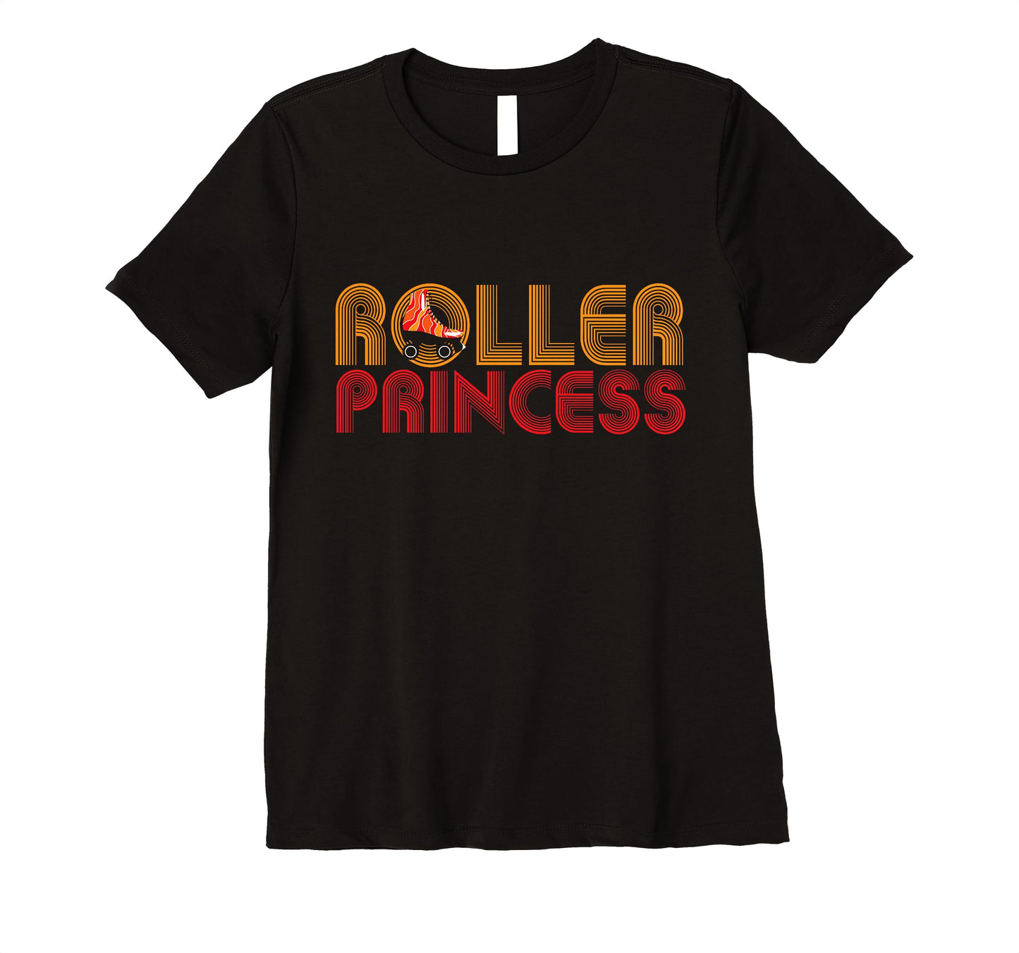 Roller Skating Roller Princess T-Shirt - Custom Art Print for Adults - T-Shirt, Sweatshirt, Hoodie