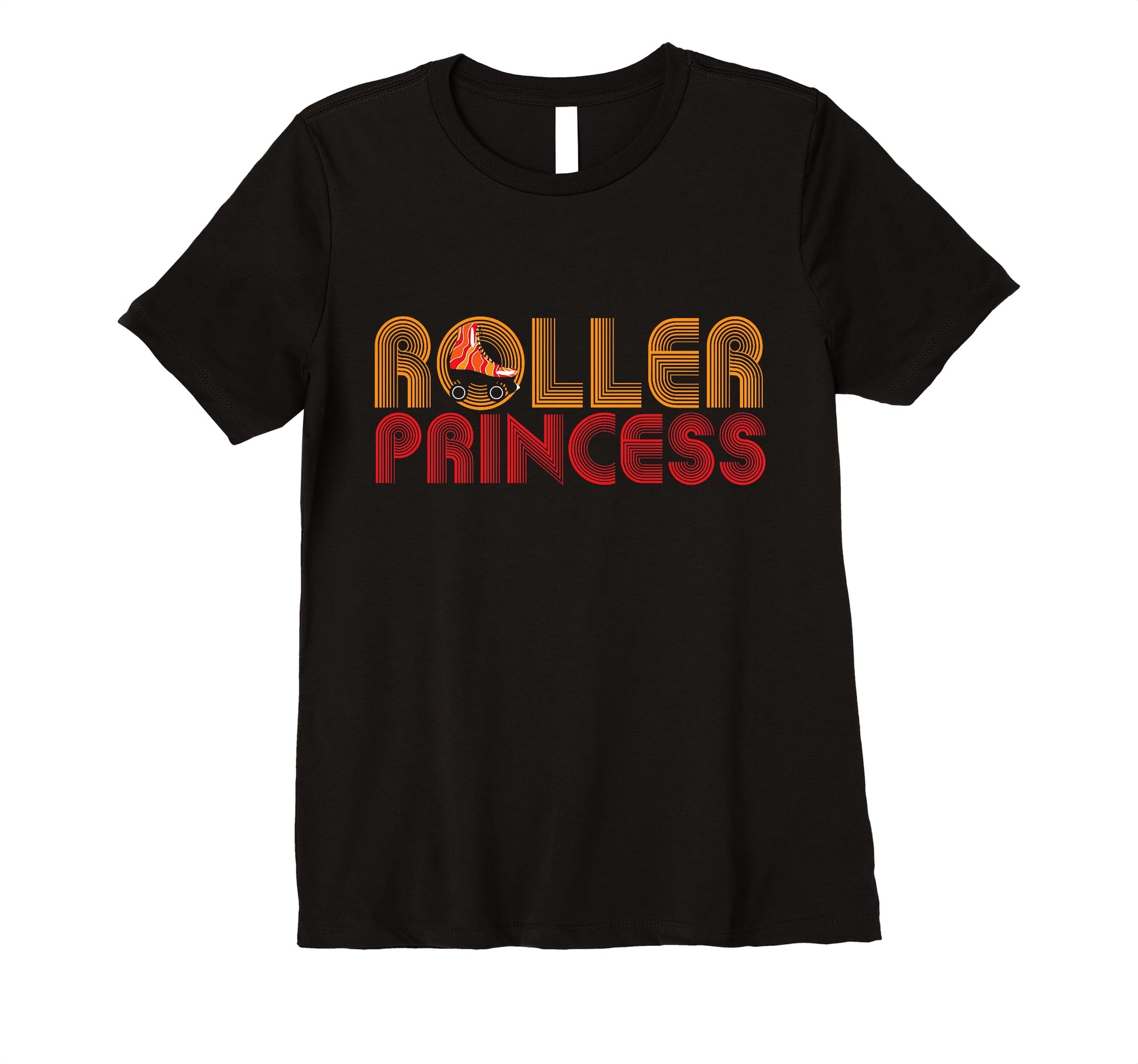 Roller Skating Roller Princess T-Shirt - Custom Art Print for Adults - T-Shirt, Sweatshirt, Hoodie
