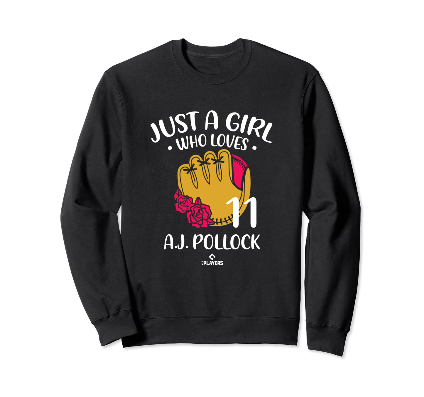 Who Loves Aj Pollock Los Sweatshirt - Casual Everyday Wear Men Women - T-Shirt, Sweatshirt, Hoodie
