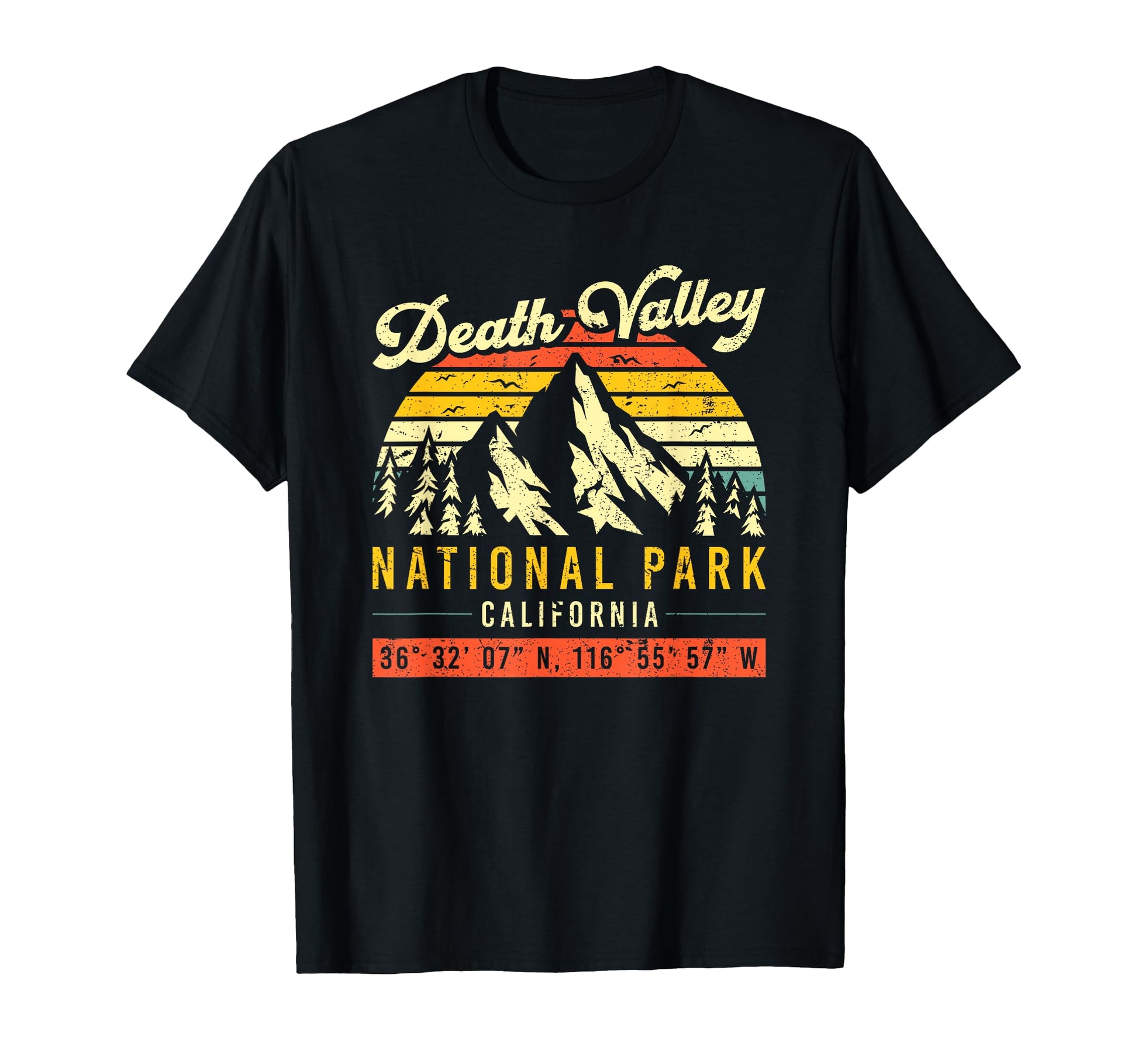 Death Valley California National Park T-Shirt - Custom Art Print Men Women - T-Shirt, Sweatshirt, Hoodie