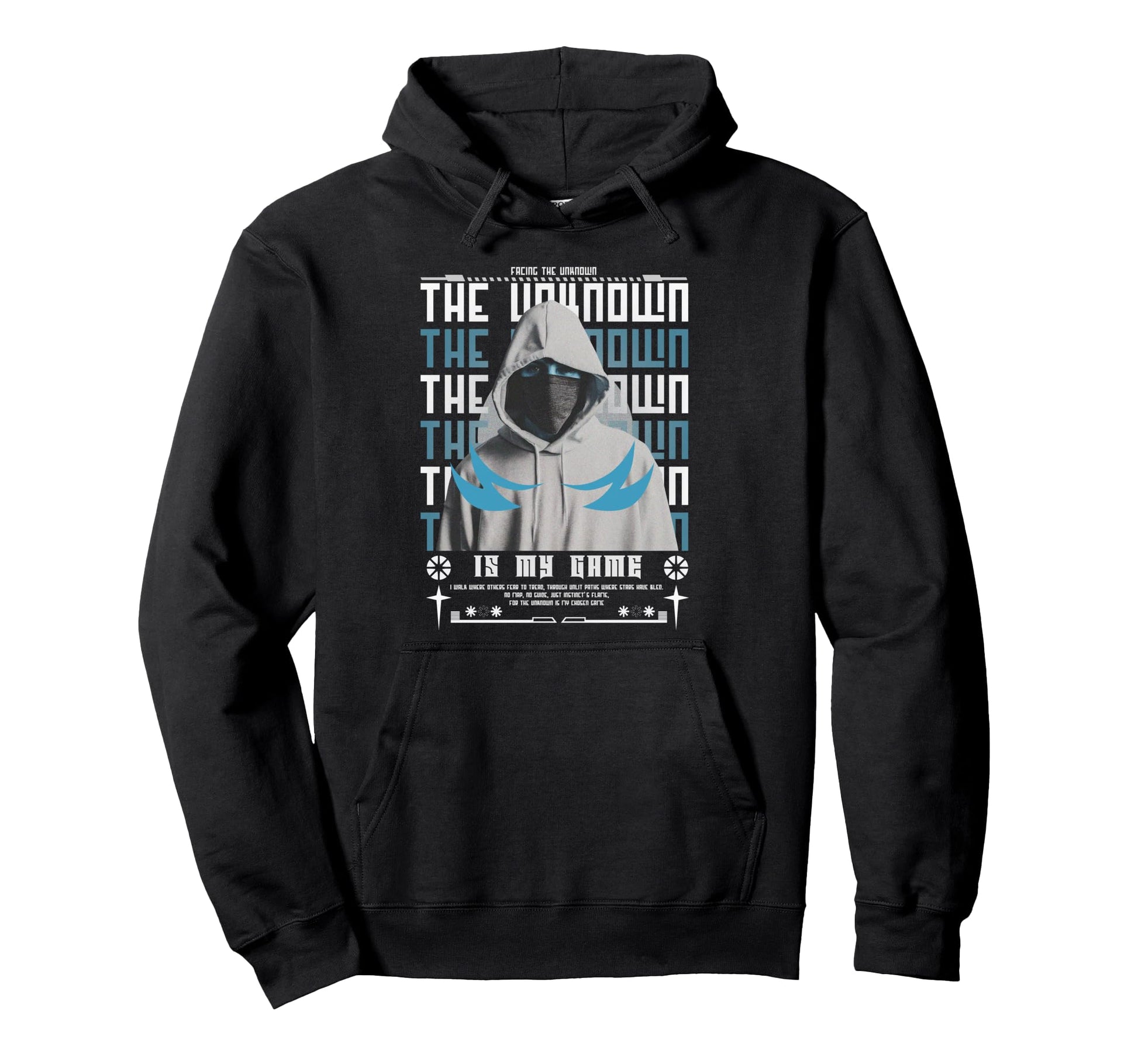 Y2K Unknown Bold Urban Graffiti Hoodie - Aesthetic Graphic for Adults - T-Shirt, Sweatshirt, Hoodie