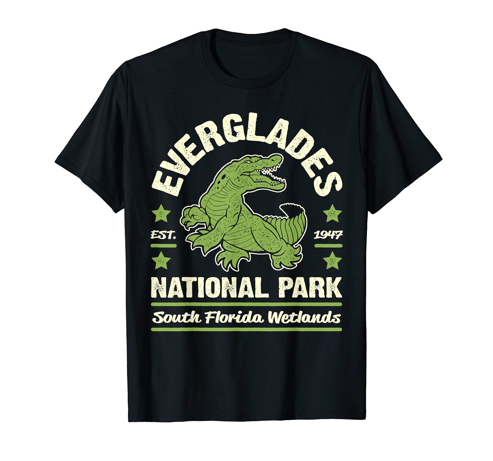 Everglades National Park Alligator T-Shirt - Aesthetic Graphic for Adults - T-Shirt, Sweatshirt, Hoodie