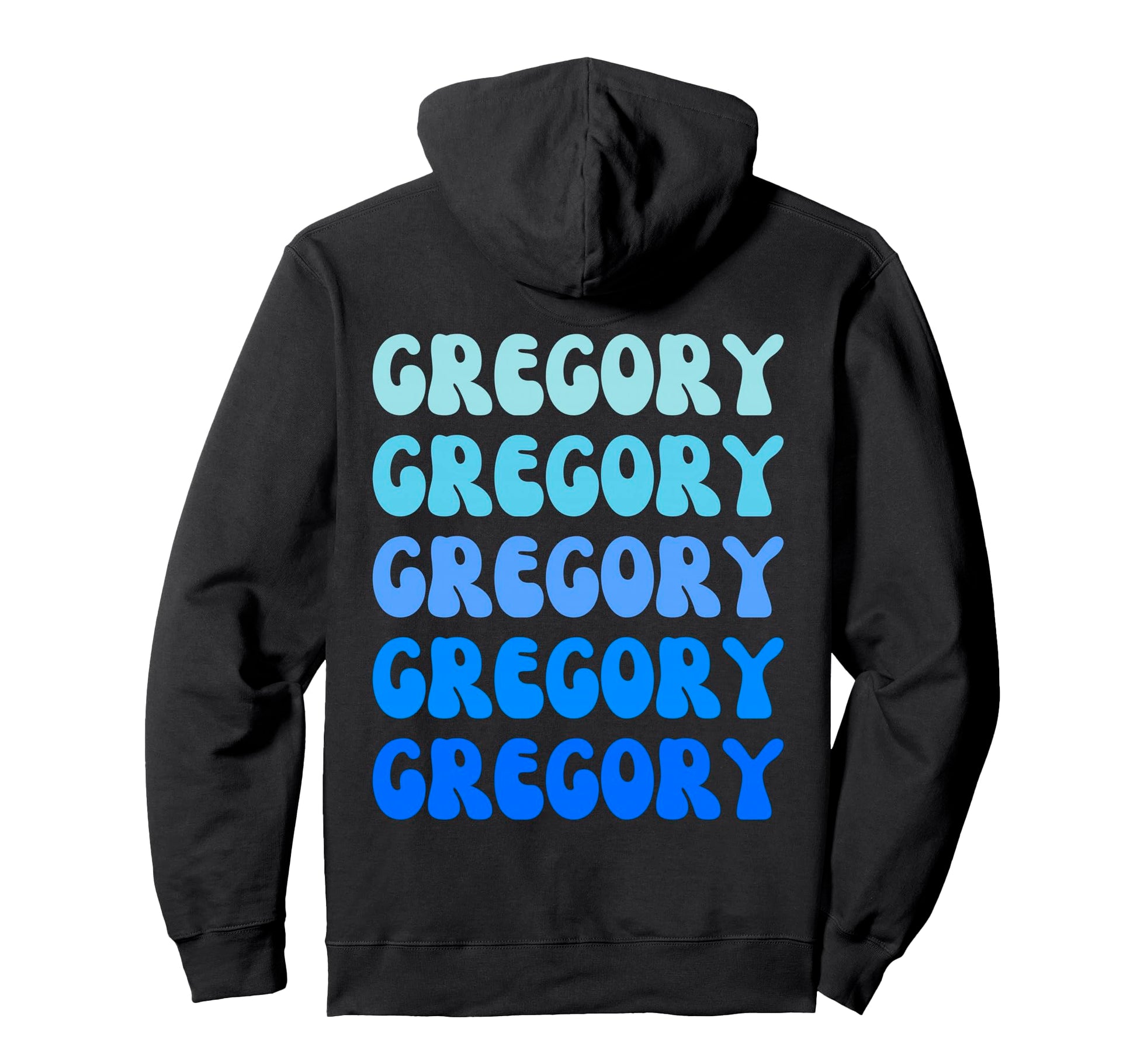 Gregory Name Stack Hoodie - Novelty Apparel for Adults - T-Shirt, Sweatshirt, Hoodie