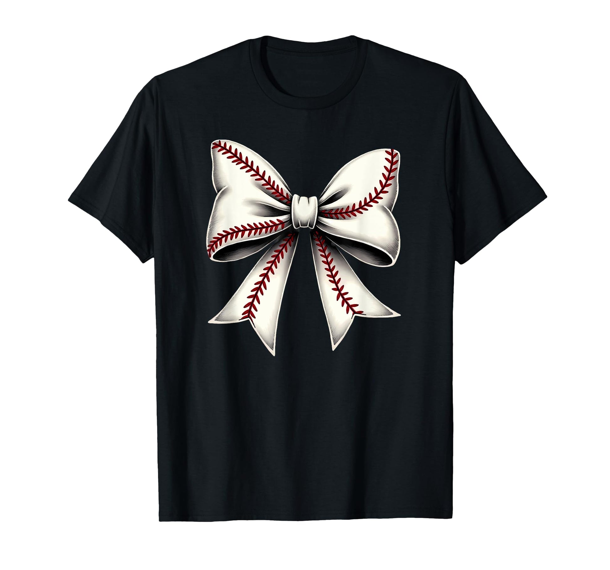 Baseball Coquette Bow Mommy T-Shirt - Aesthetic Graphic for Adults - T-Shirt, Sweatshirt, Hoodie