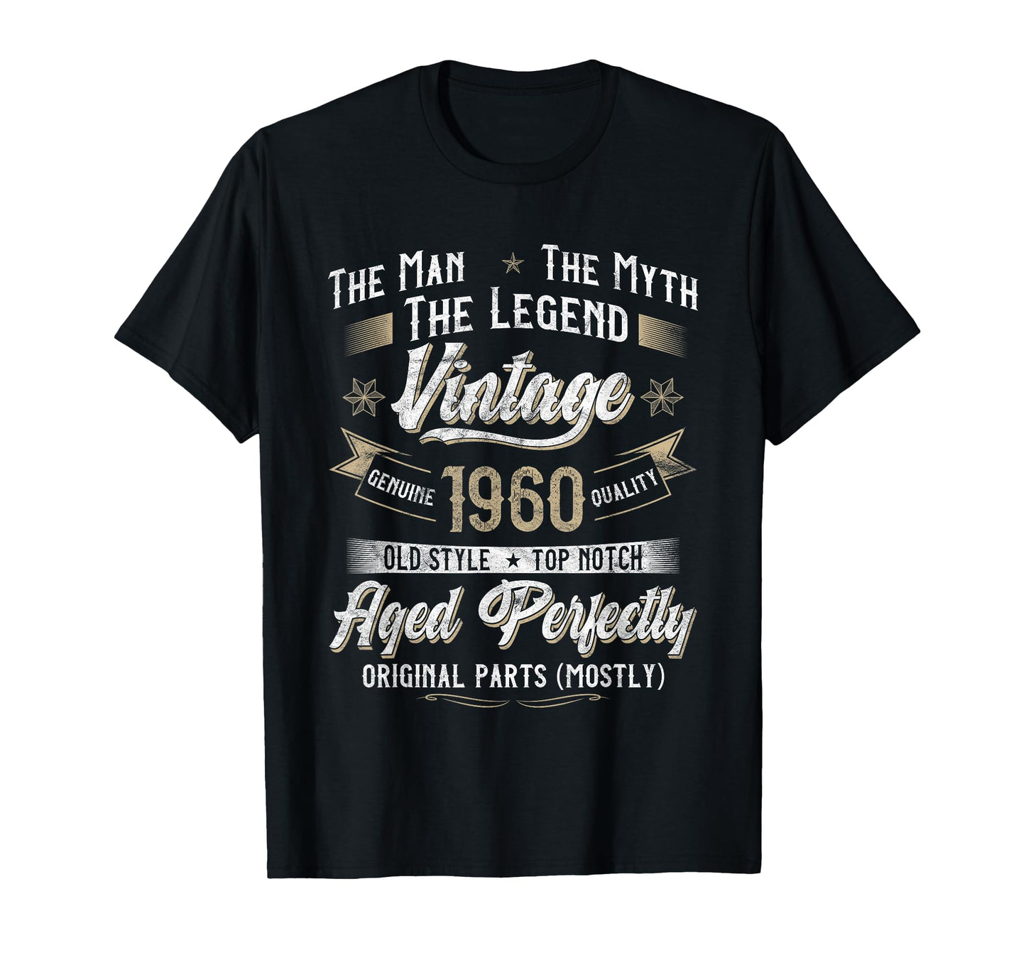 66Th Birthday Gift 1960 Funny 66 T-Shirt - Casual Everyday Wear Men Women - T-Shirt, Sweatshirt, Hoodie