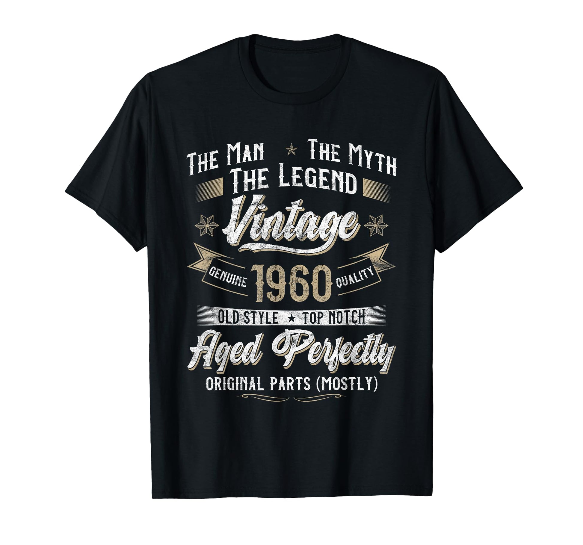 66Th Birthday Gift 1960 Funny 66 T-Shirt - Casual Everyday Wear Men Women - T-Shirt, Sweatshirt, Hoodie