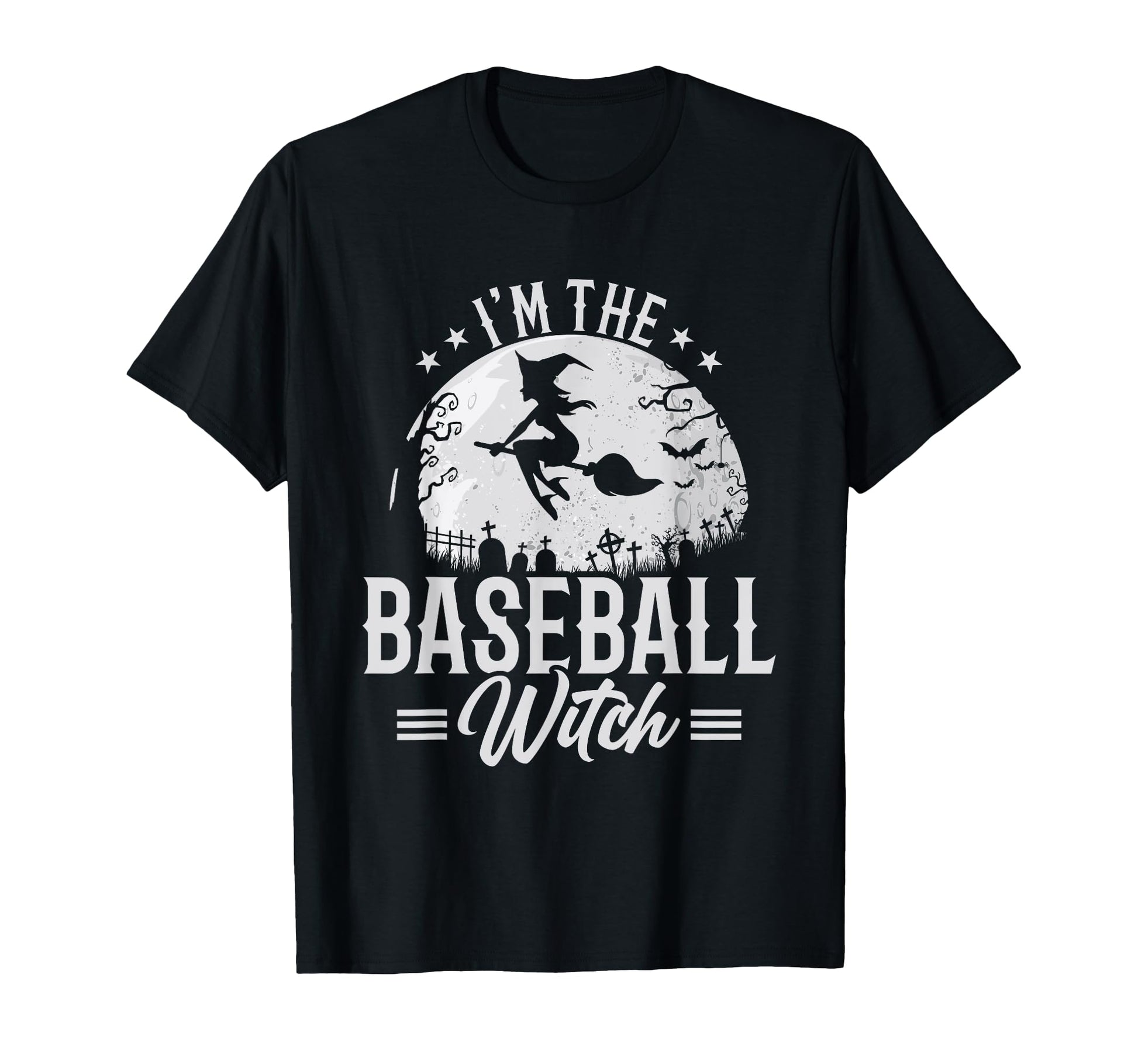 Im Baseball Witch Matching Family T-Shirt - Trendy Graphic for Adults - T-Shirt, Sweatshirt, Hoodie