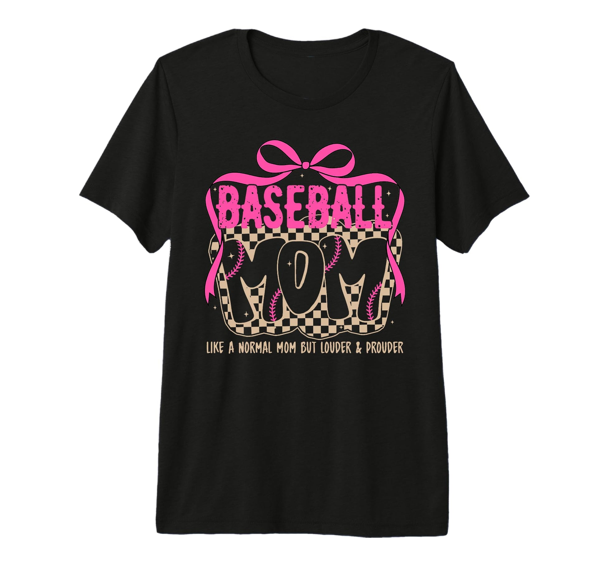 Baseball Mom Like Normal Mom T-Shirt - Custom Art Print for Adults - T-Shirt, Sweatshirt, Hoodie
