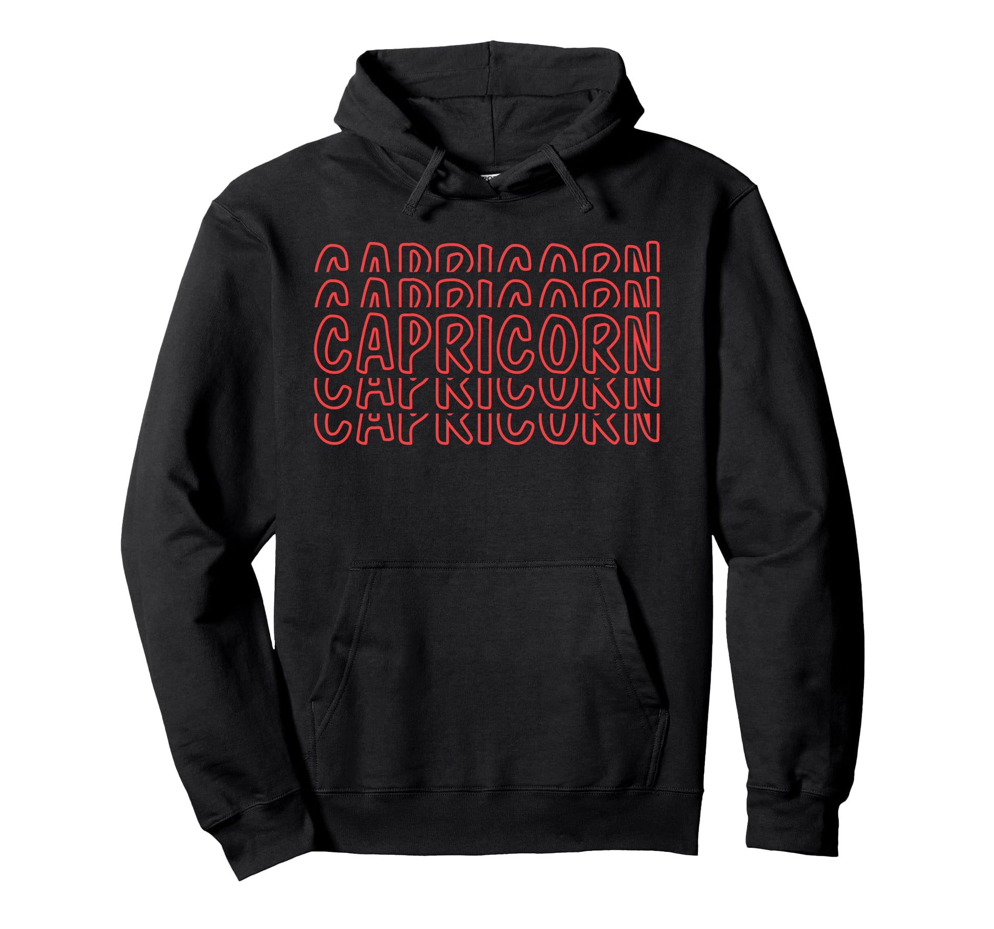 Capricorn Zodiac Birthday Astrology Hoodie - Fun Novelty Design Men Women - T-Shirt, Sweatshirt, Hoodie