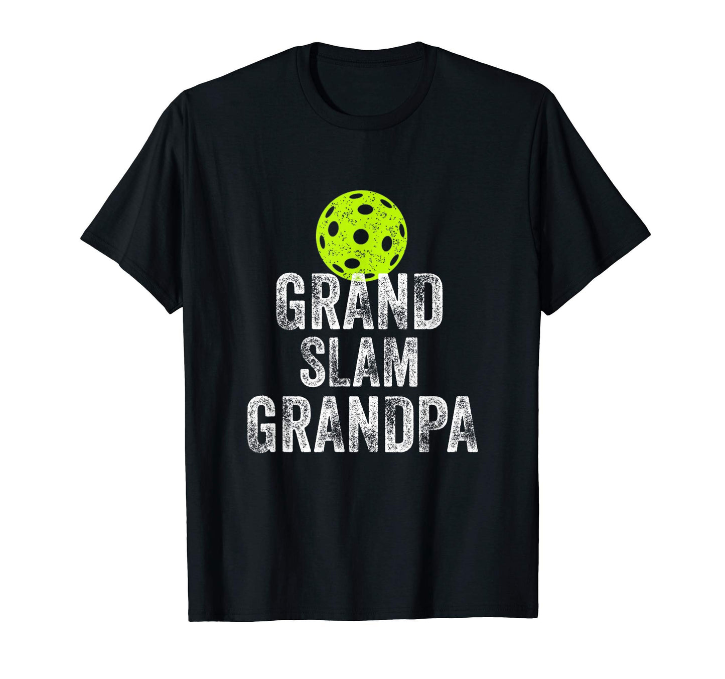 Grand Slam Grandpa Funny Pickleball T-Shirt - Custom Art Print for Adults - T-Shirt, Sweatshirt, Hoodie