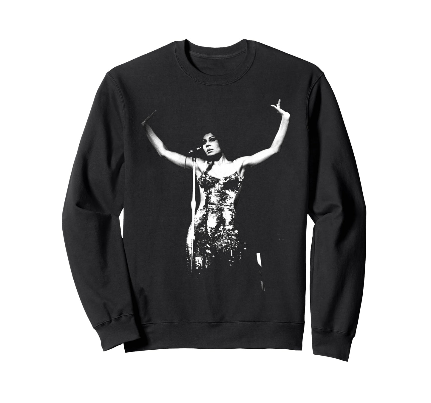 Shirley Bassey Singer Goldfinger Sweatshirt - Trendy Graphic for Adults - T-Shirt, Sweatshirt, Hoodie