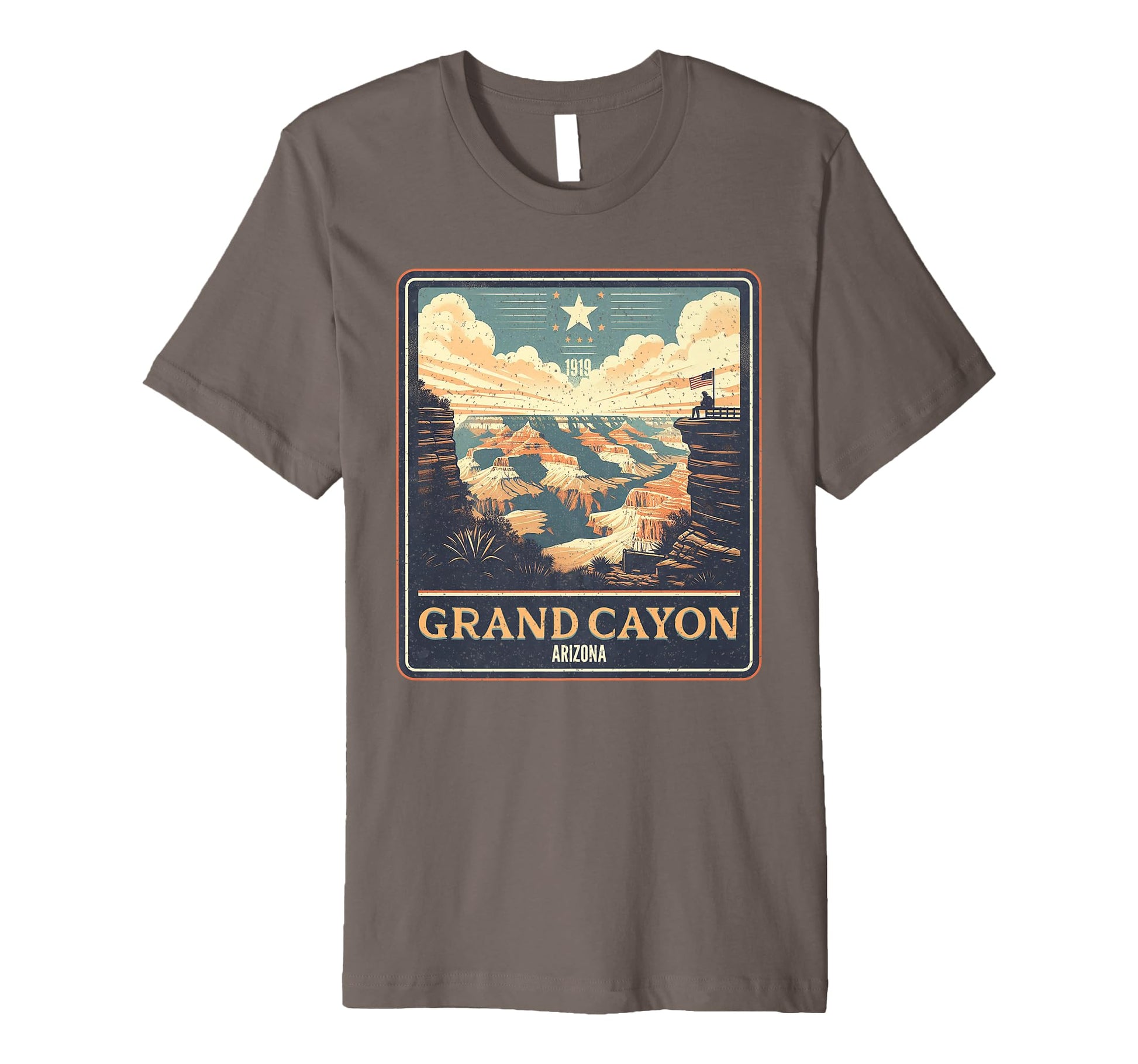Grand Canyon Arizona National Park T-Shirt - Minimalist Print Unisex - T-Shirt, Sweatshirt, Hoodie