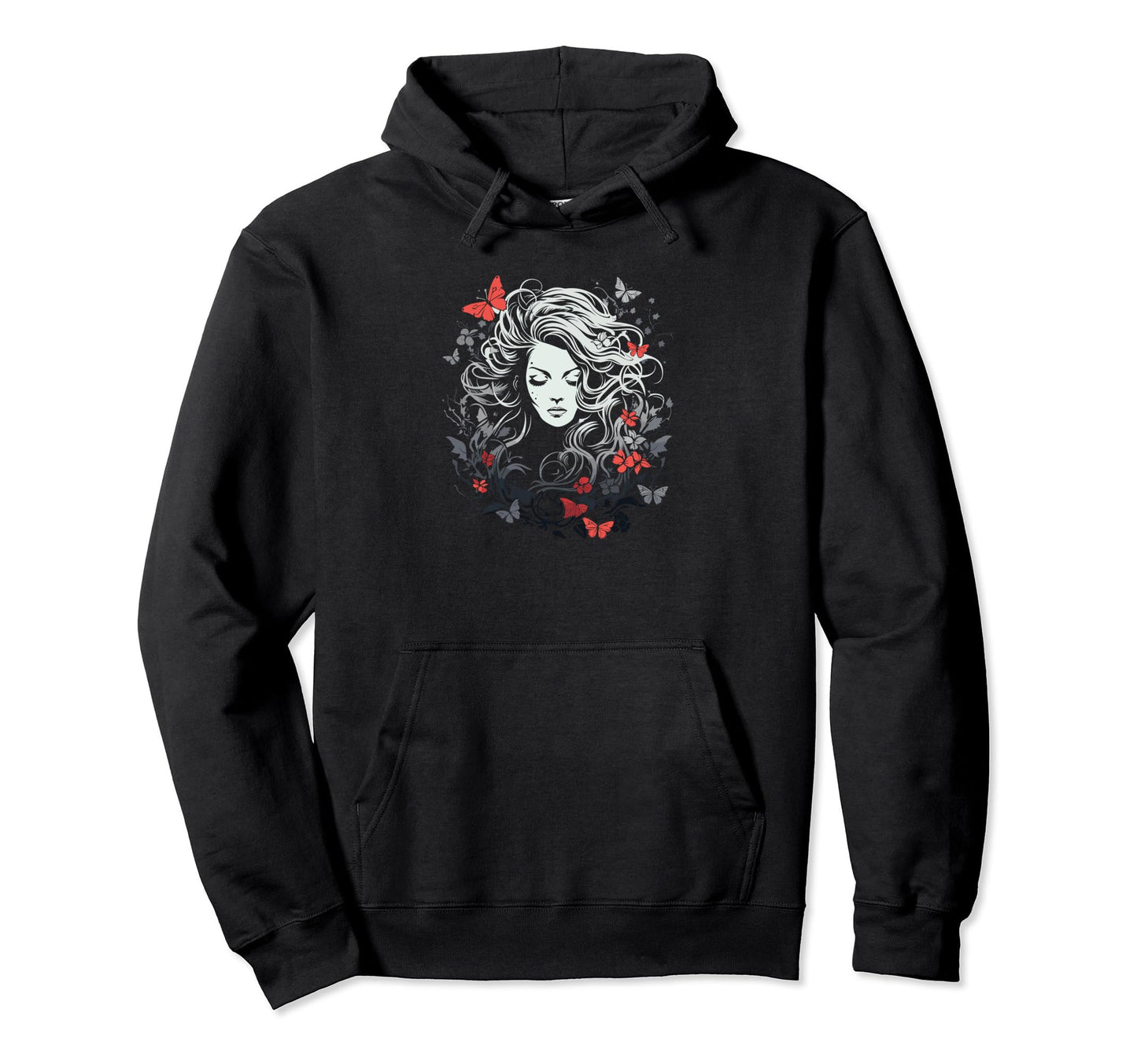 Butterfly Aesthetic Dreaming Fairycore Hoodie - Aesthetic Graphic Men Women - T-Shirt, Sweatshirt, Hoodie
