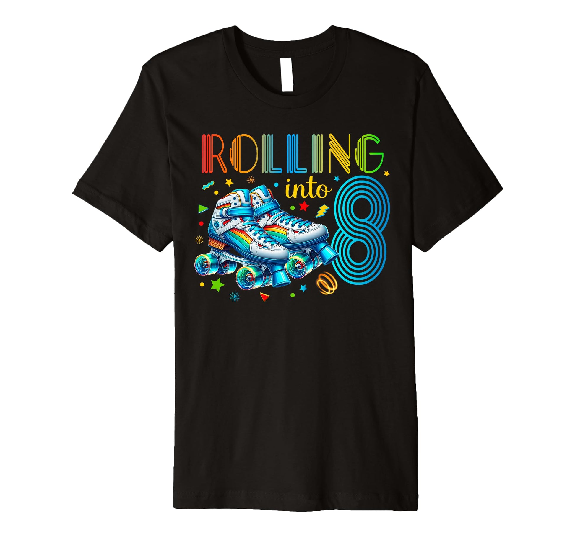 Roller Skates Birthday Party Skating T-Shirt - Streetwear Style Men Women - T-Shirt, Sweatshirt, Hoodie