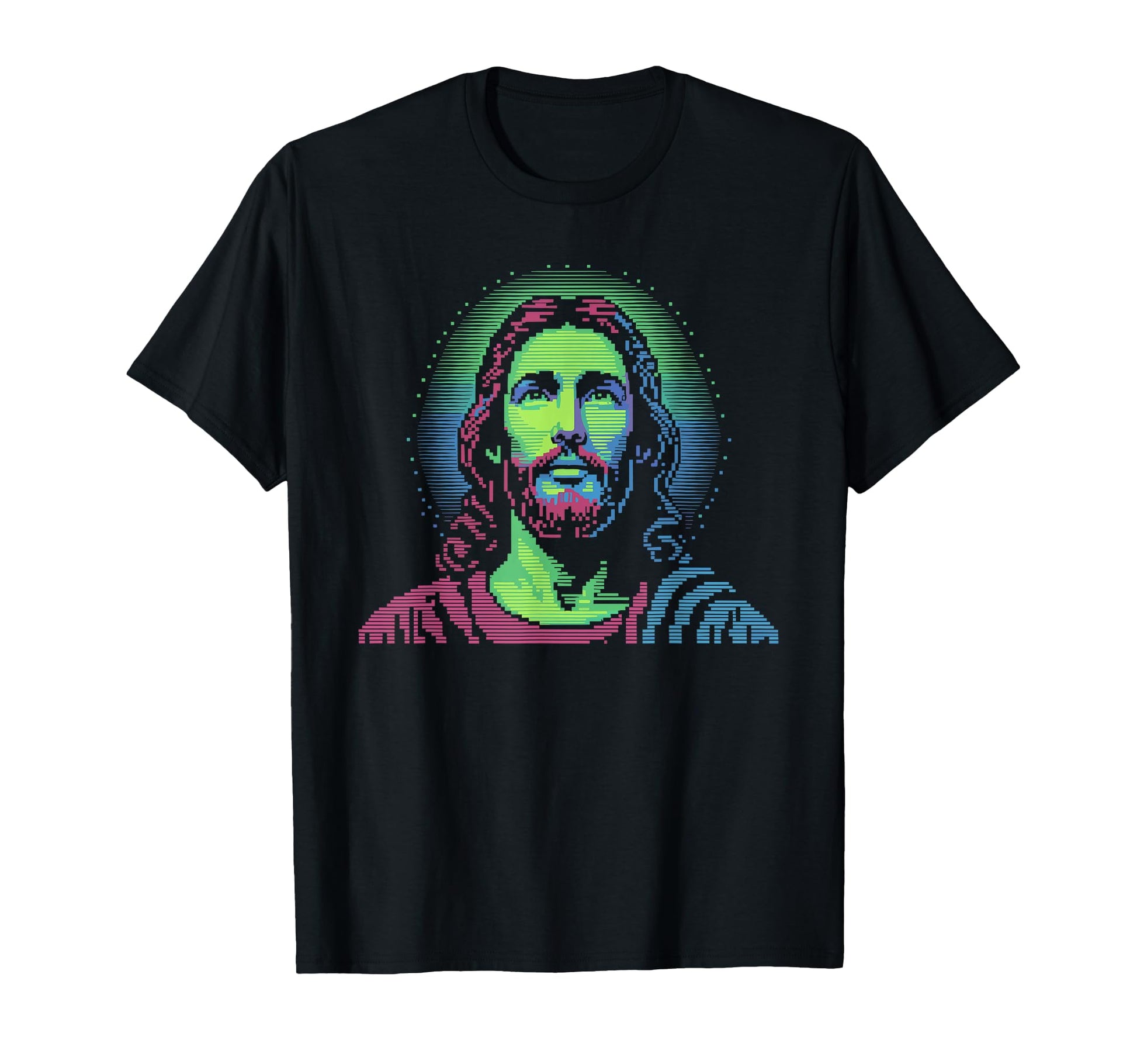 Pixel Jesus Arcade Christian Gamer T-Shirt - Novelty Apparel Men Women - T-Shirt, Sweatshirt, Hoodie