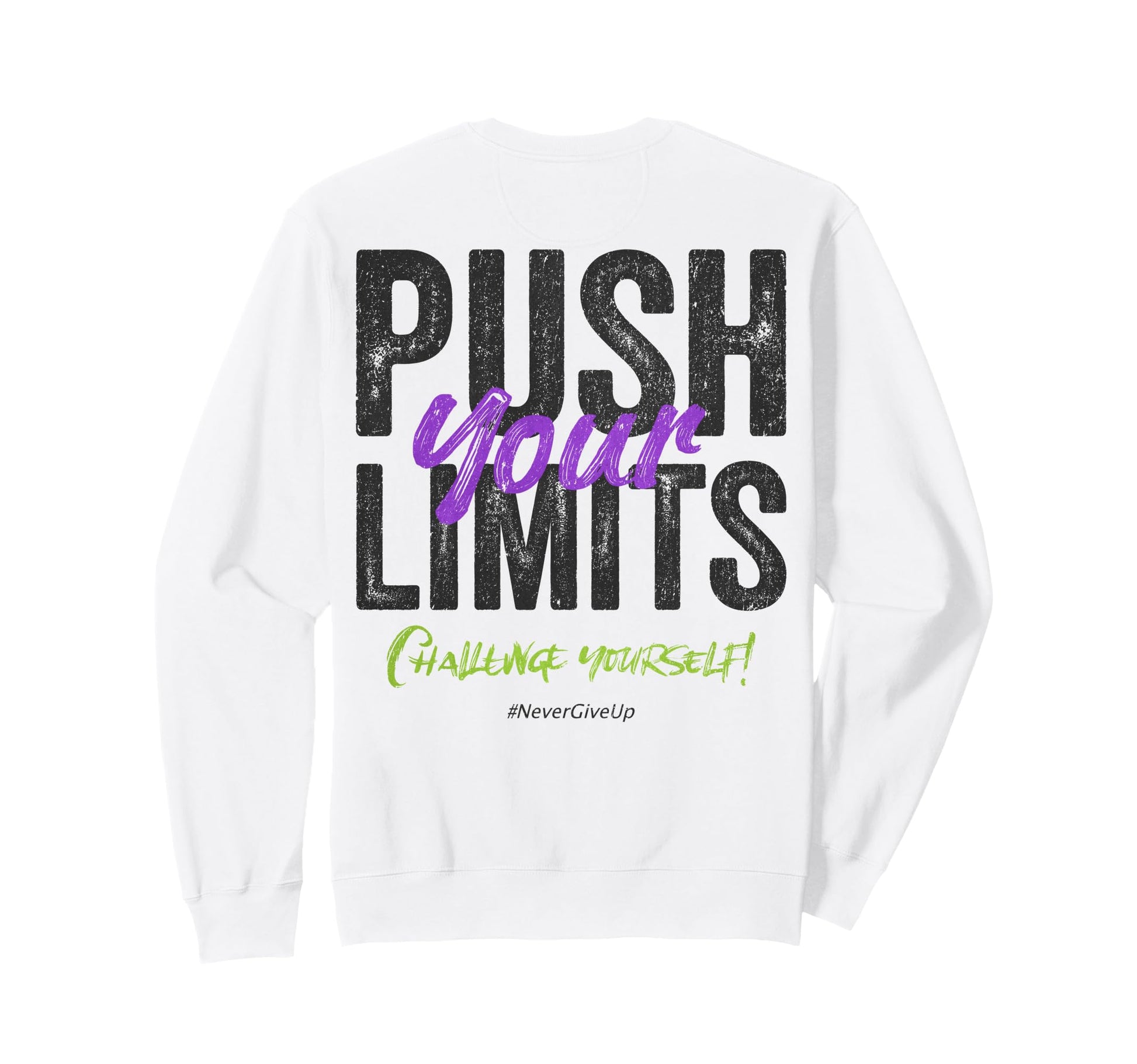 Fitness Y2K Gym Training Back Sweatshirt - Fun Novelty Design Men Women - T-Shirt, Sweatshirt, Hoodie