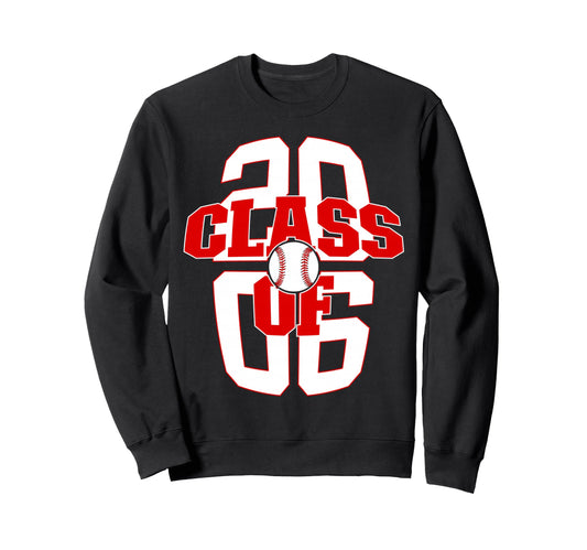 20 Years Class 2006 Baseball 20Th Sweatshirt - Trendy Graphic for Adults - T-Shirt, Sweatshirt, Hoodie