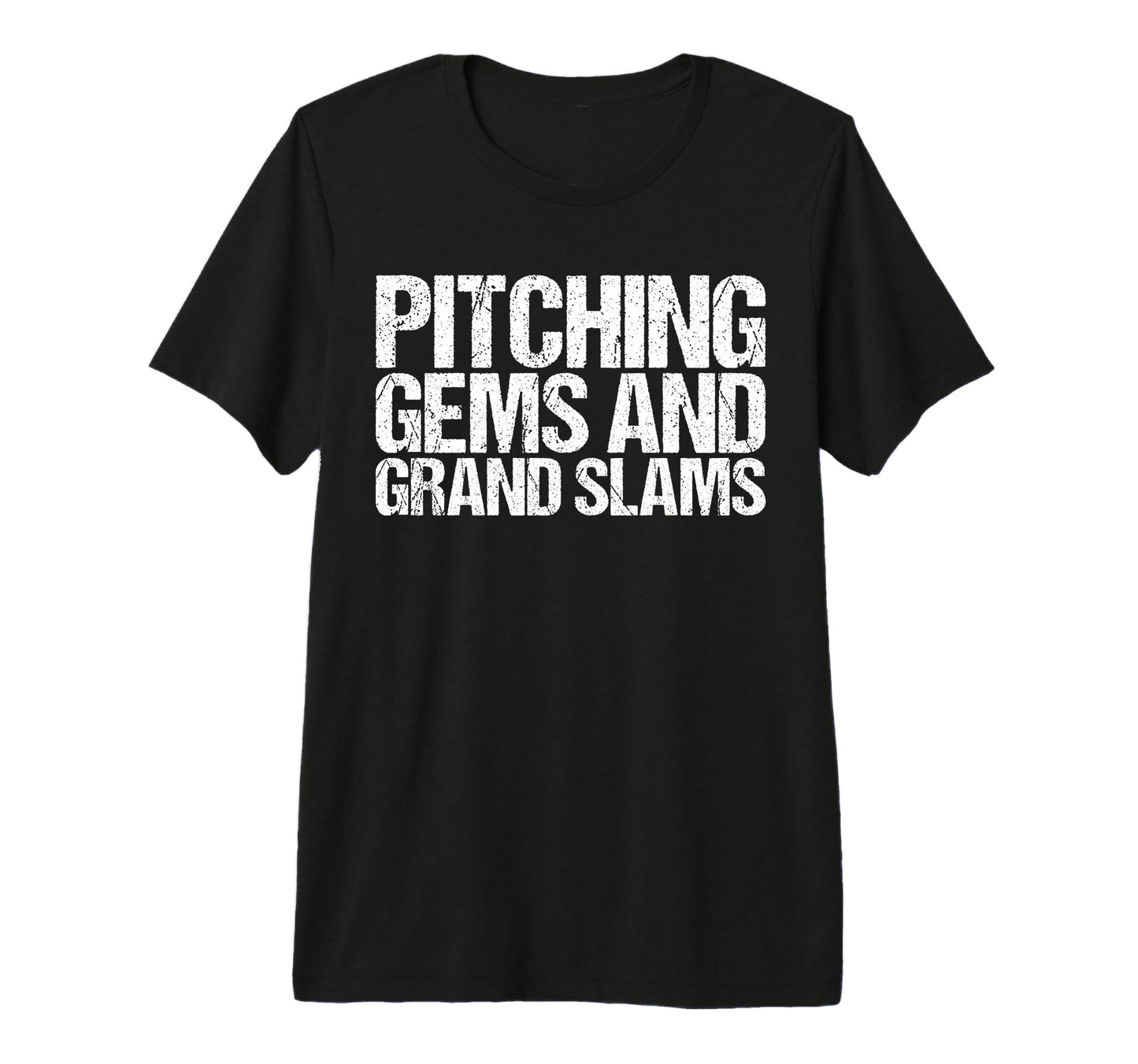 Pitching Gems And Grand Slams Funny T-Shirt - Trendy Graphic for Adults - T-Shirt, Sweatshirt, Hoodie