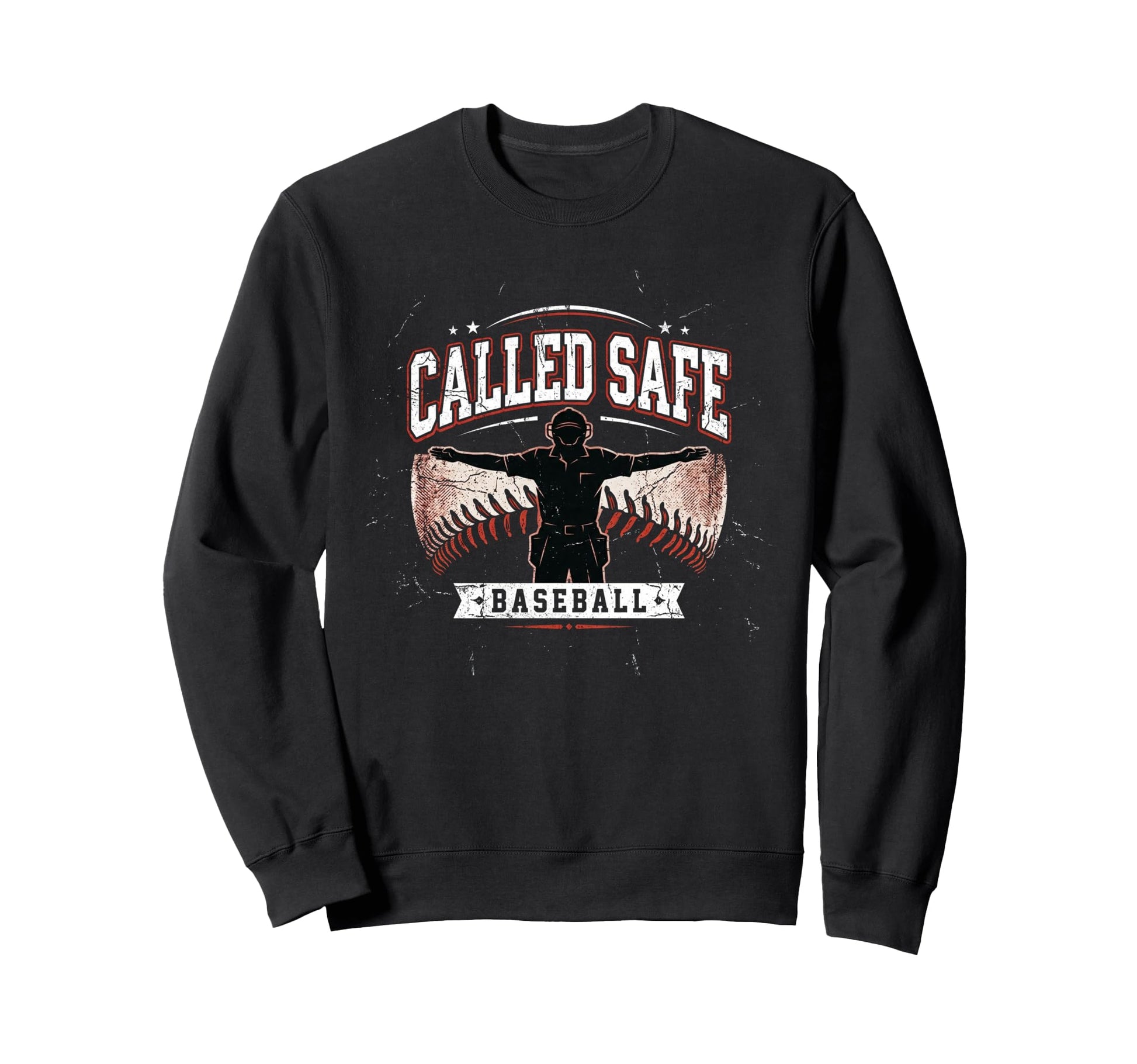 Called Safe Christian Baseball Faith Sweatshirt - Custom Art Print Unisex - T-Shirt, Sweatshirt, Hoodie