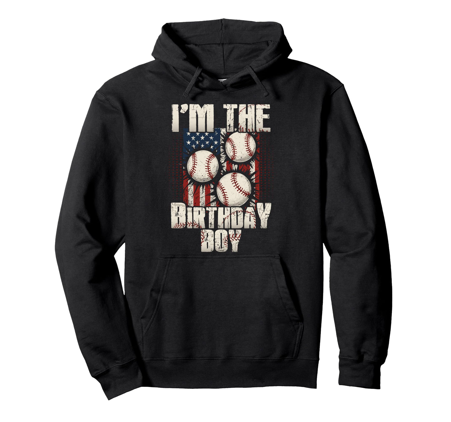 Im Birthday Matching Baseball Birthday Hoodie - Minimalist Print Men Women - T-Shirt, Sweatshirt, Hoodie