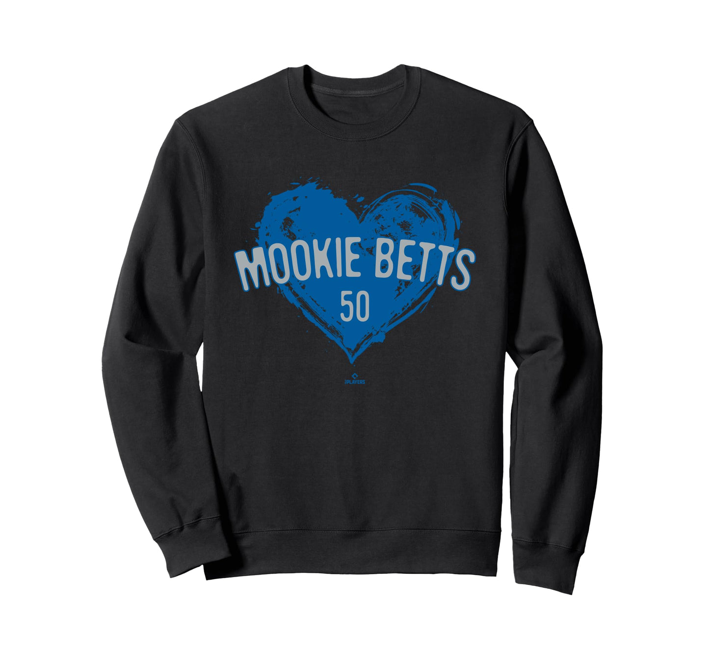 Distressed Heart Mookie Betts Los Sweatshirt - Streetwear Style Men Women - T-Shirt, Sweatshirt, Hoodie